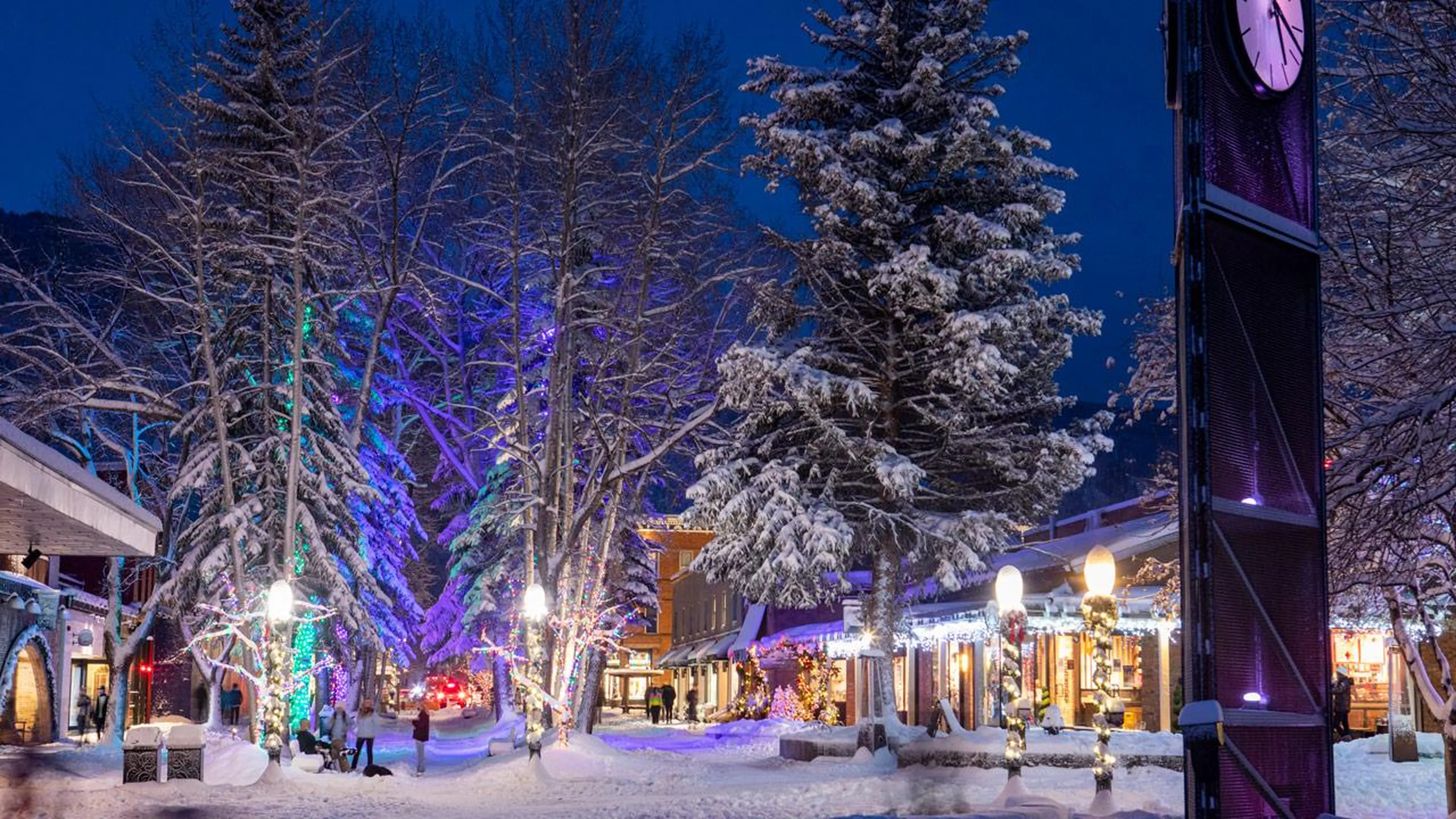 Aspen town centre in Colorado