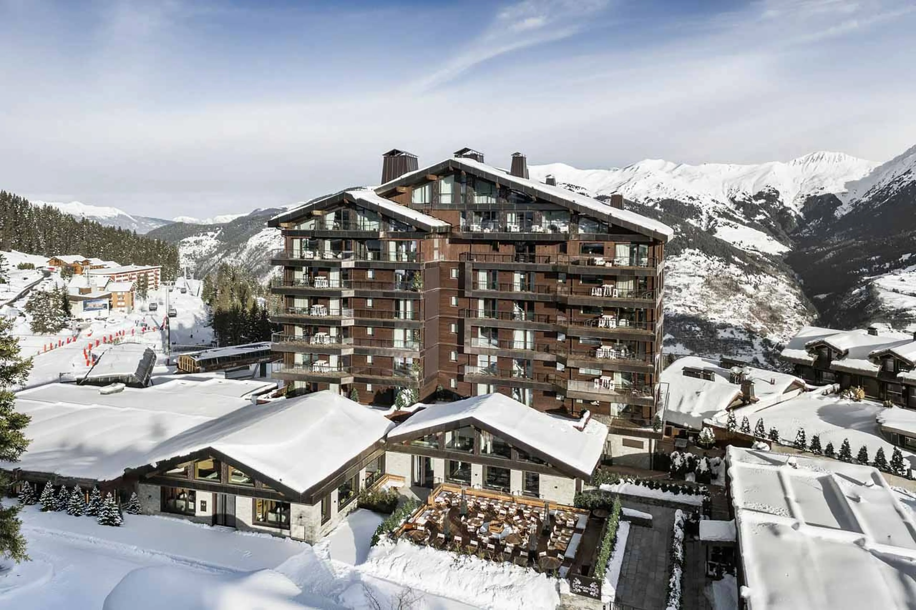 Exterior at Atmosphere Apartment 101, Courchevel 1850