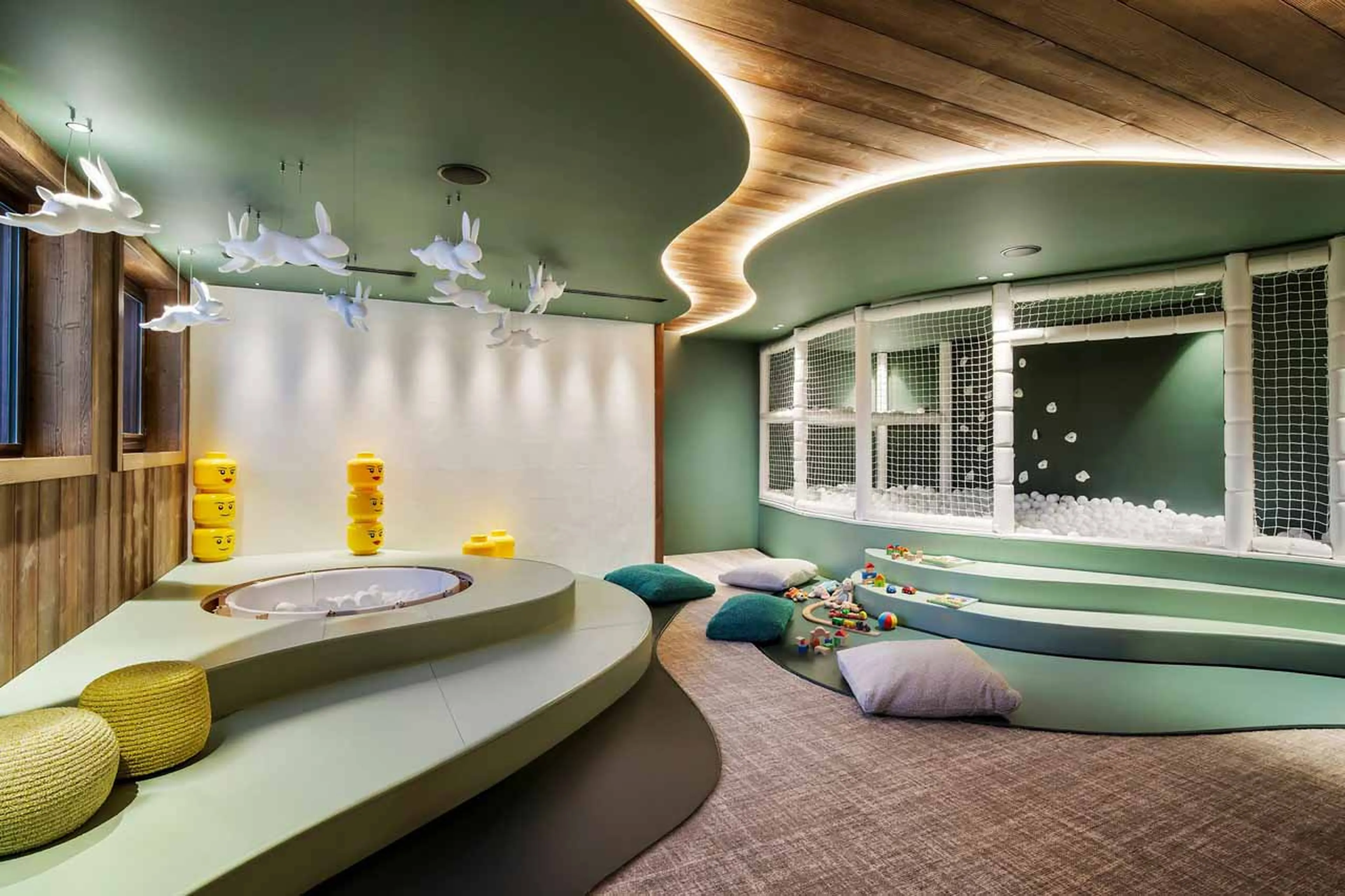 Kids playroom at Atmosphere Penthouse in Courchevel 1850