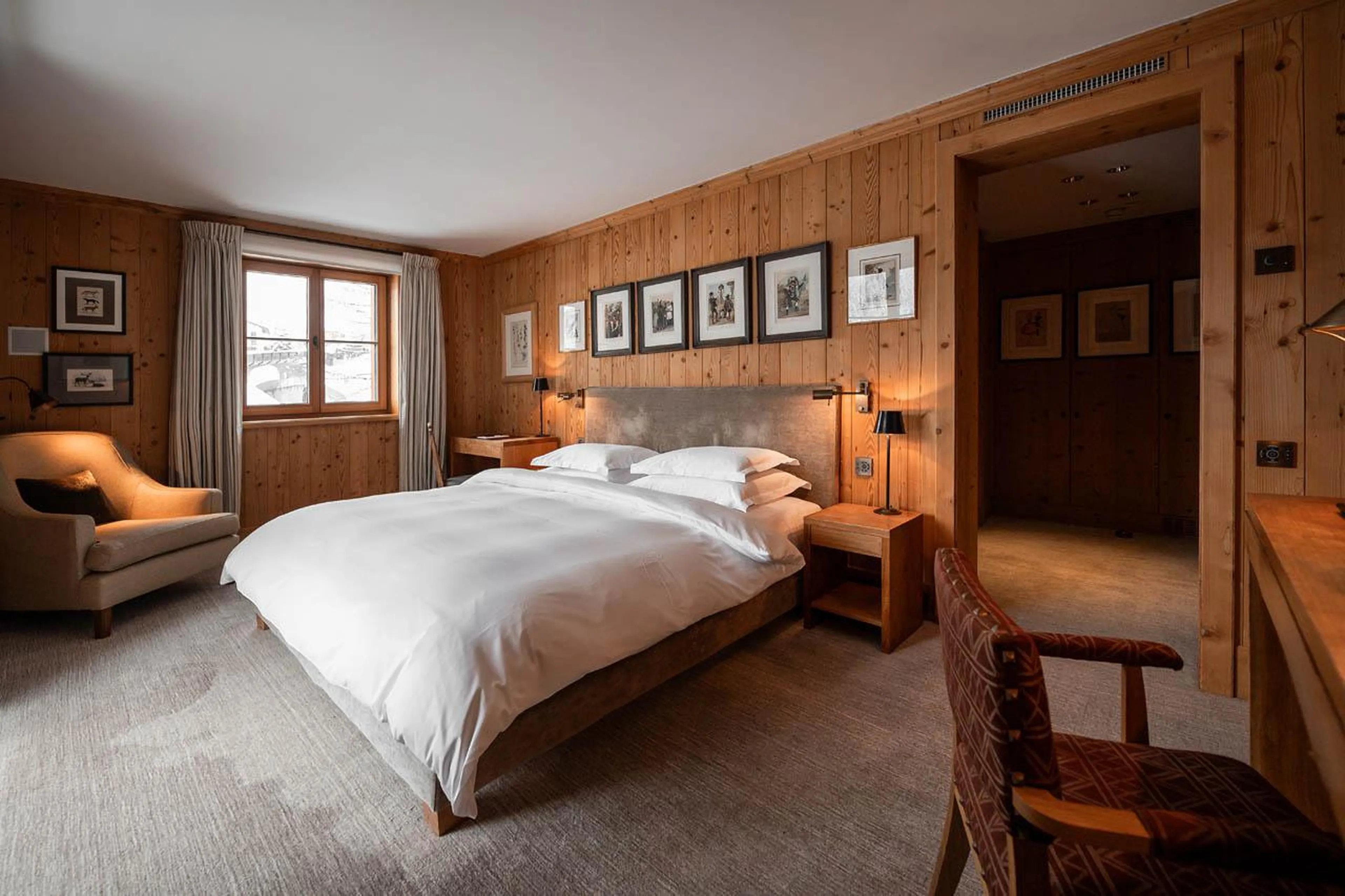 Bedroom five at Aurelio Club Chalet in Lech