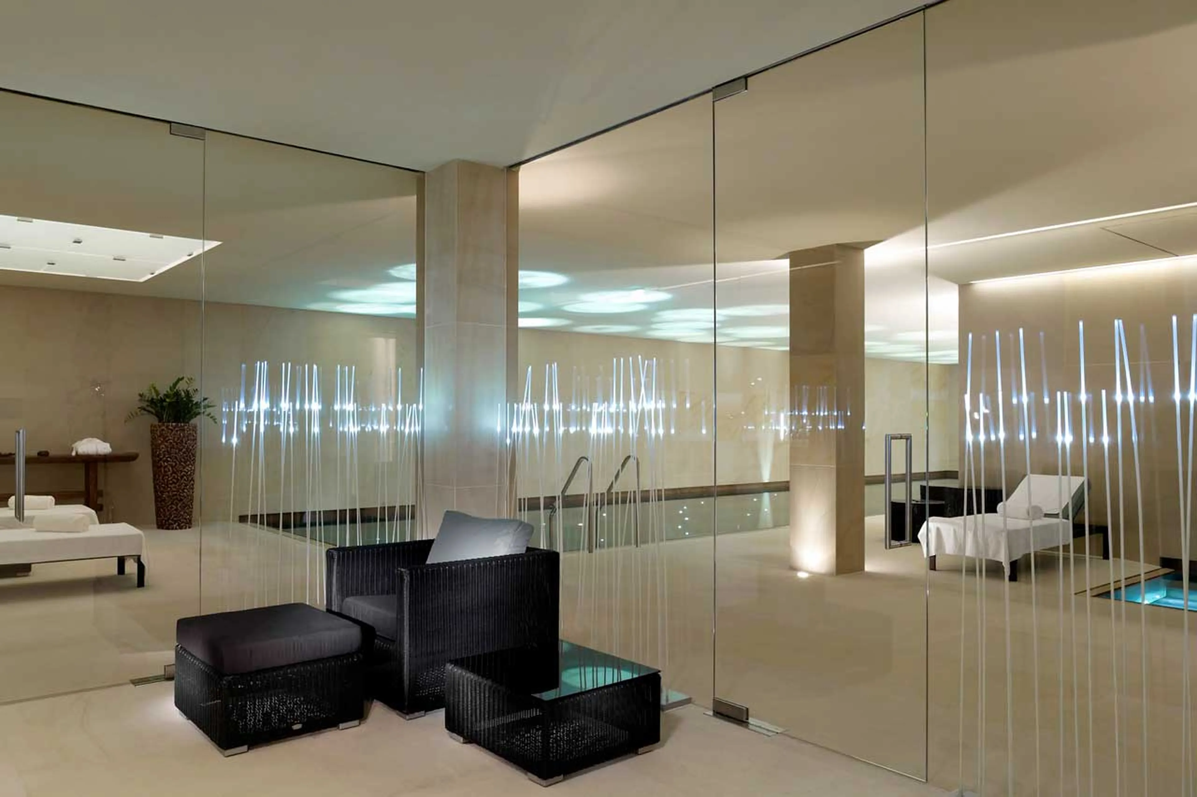 Spa and relaxation area at Aurelio Club Chalet in Lech