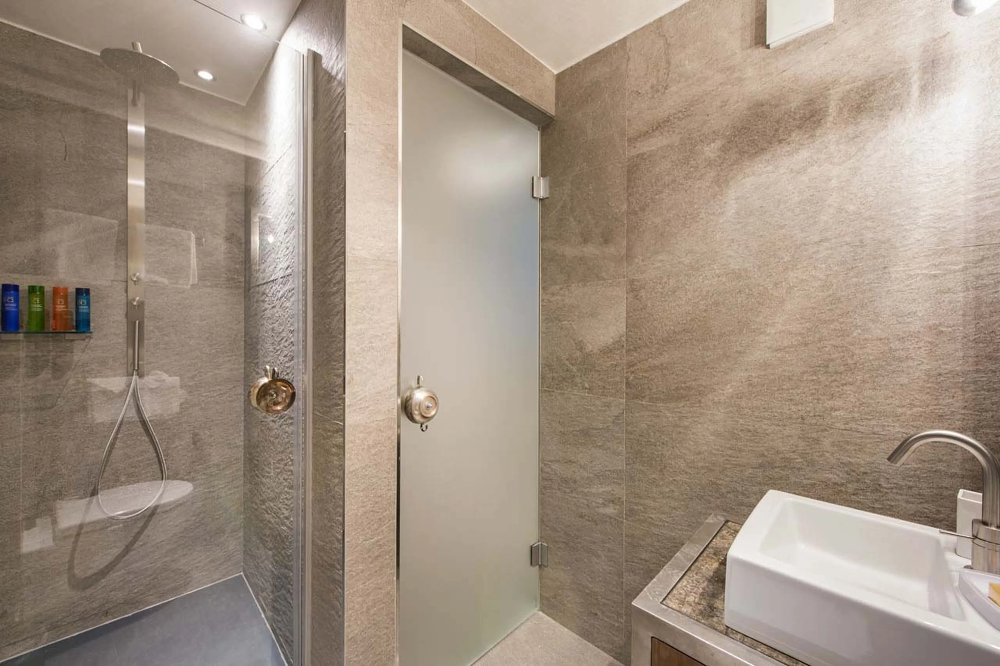 Bathroom five at Backstage Luxury Loft in Zermatt