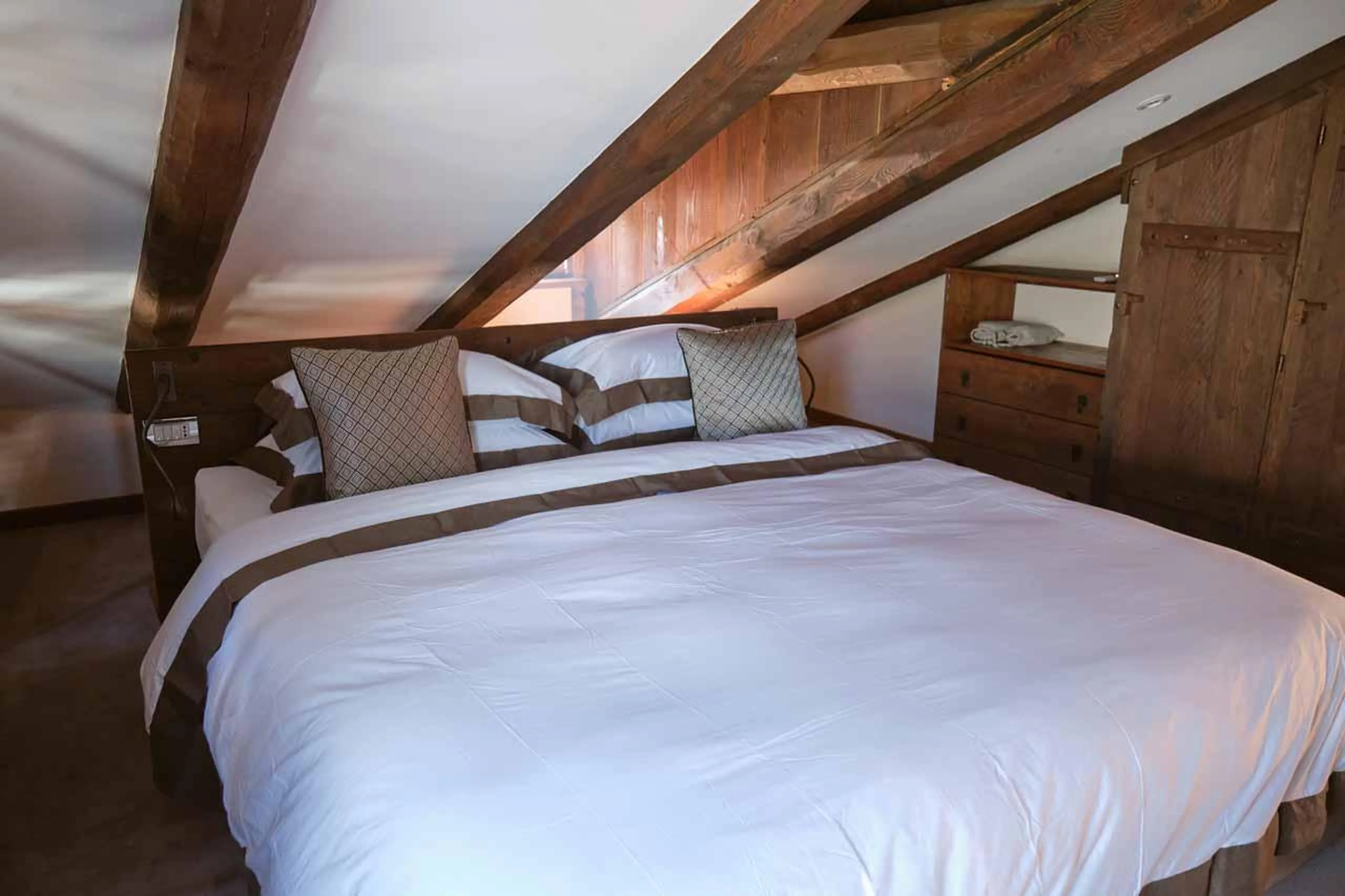 Bedroom four at Baita 1697 in Piedmont