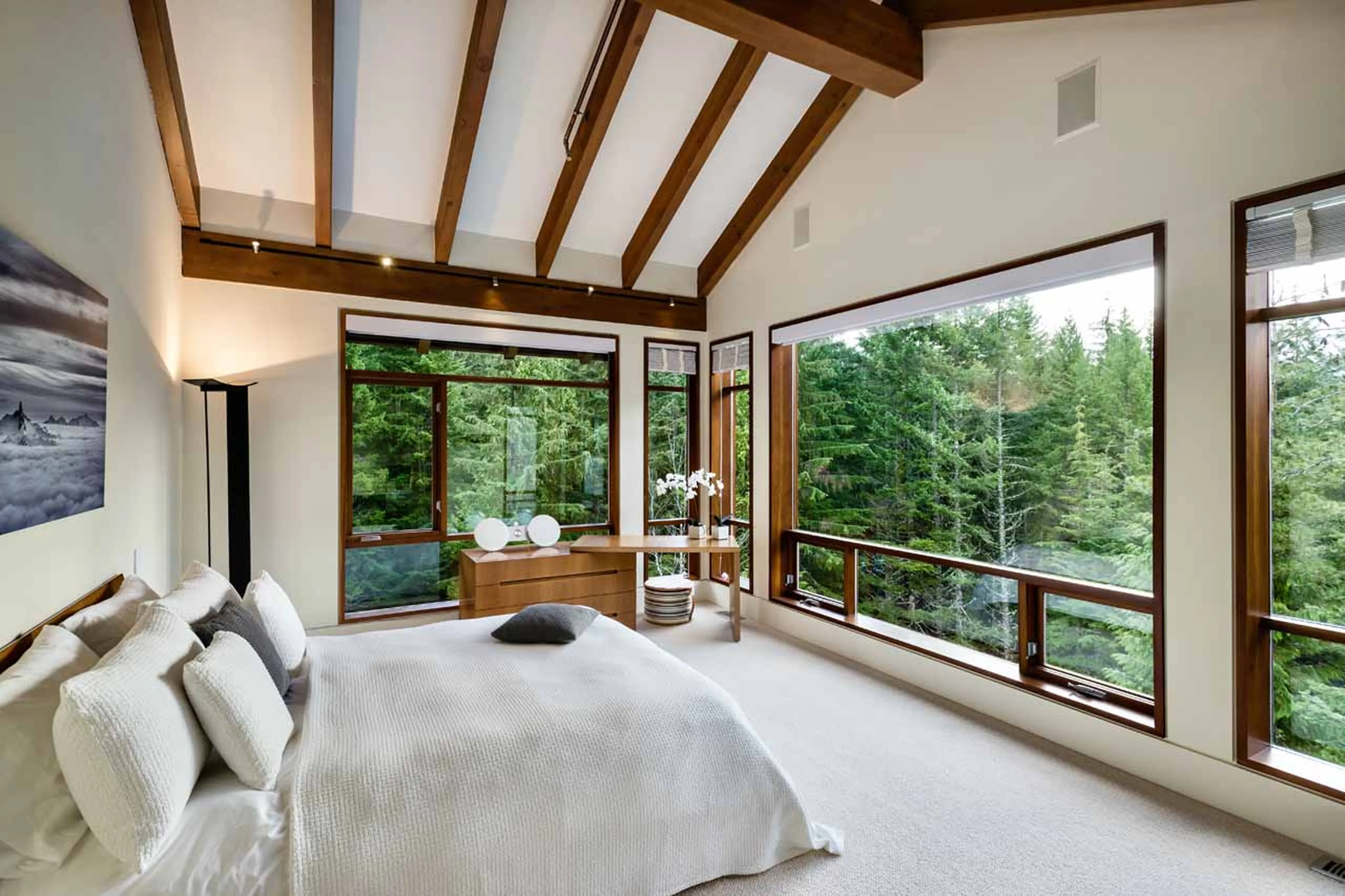 Bedroom one at Belmont Estate in Whistler