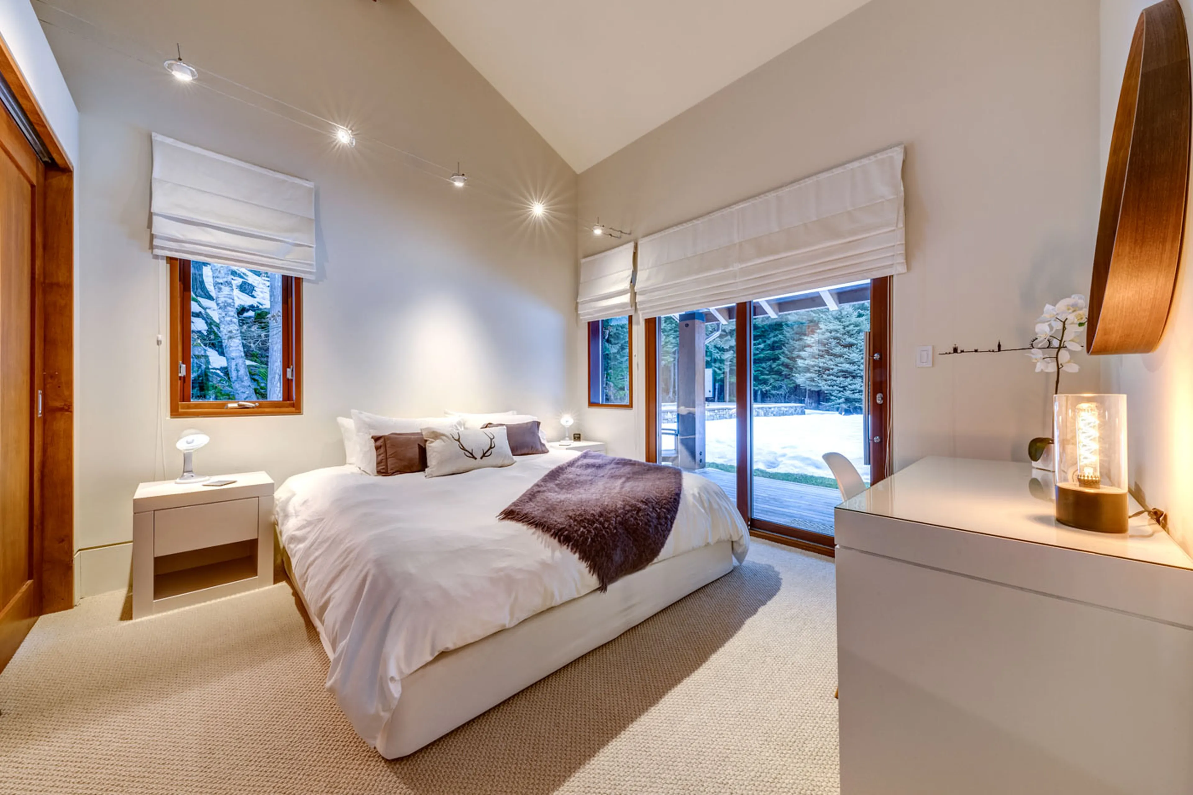 Bedroom three at Belmont Estate in Whistler