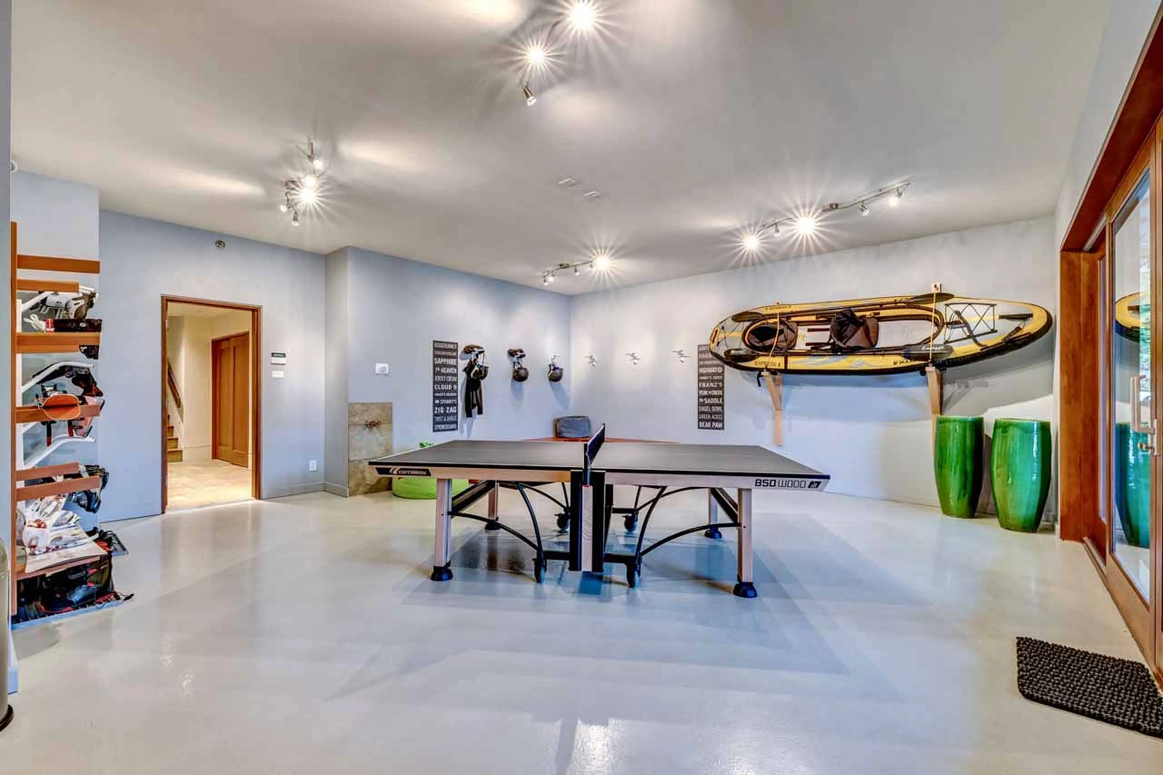 Garage at Belmont Estate in Whistler