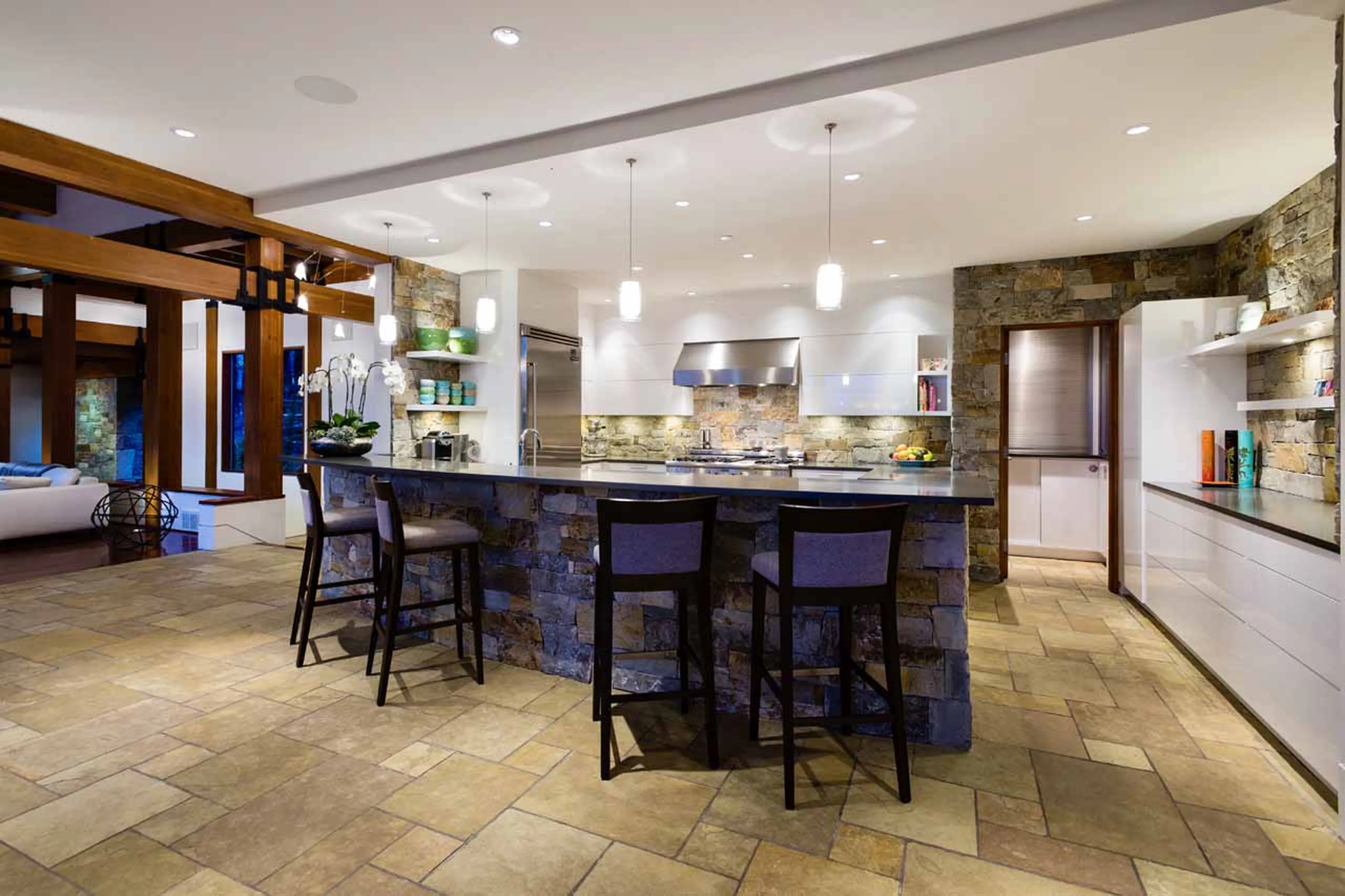 Kitchen at Belmont Estate in Whistler