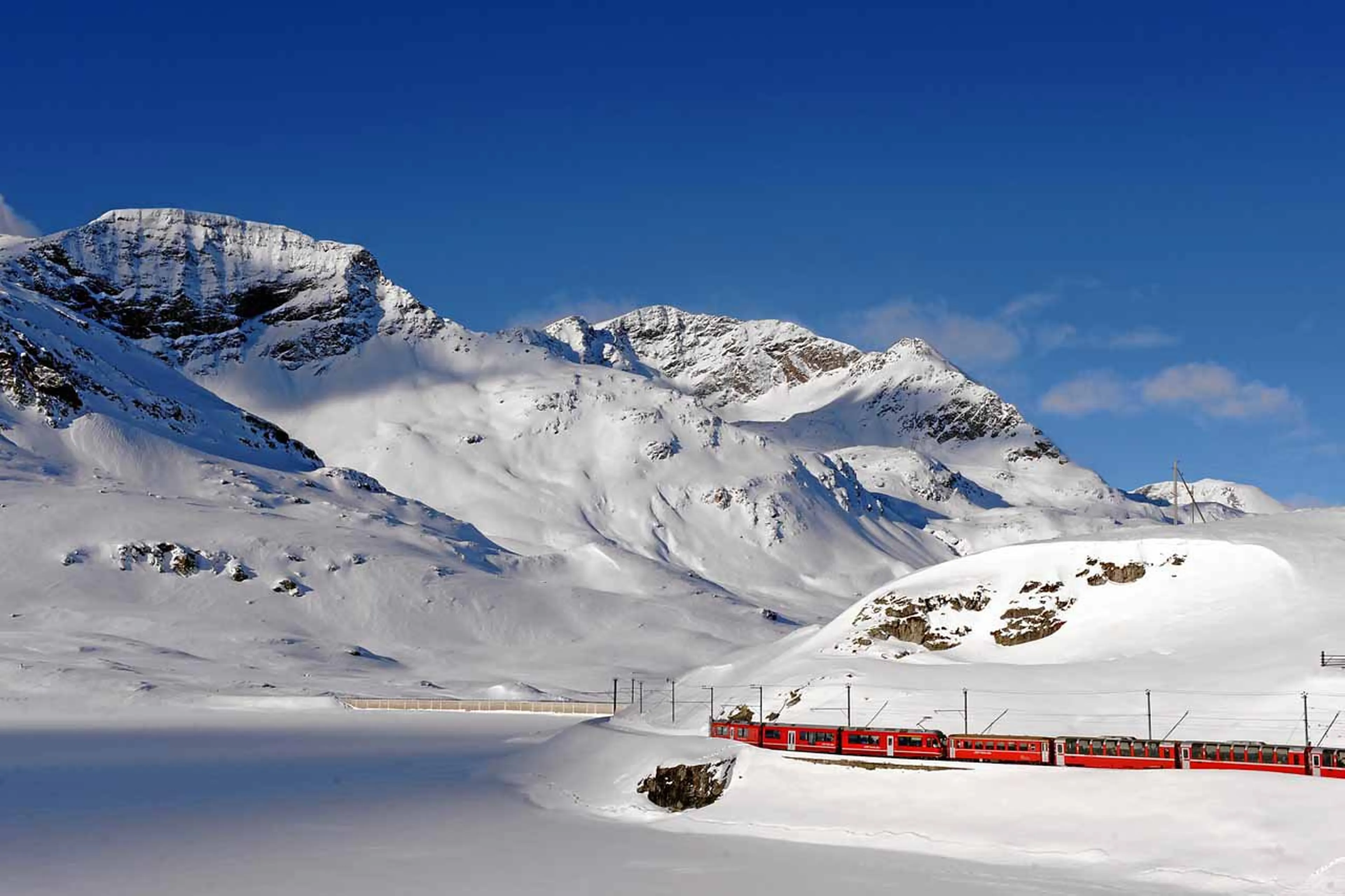 Bernina Express train journey