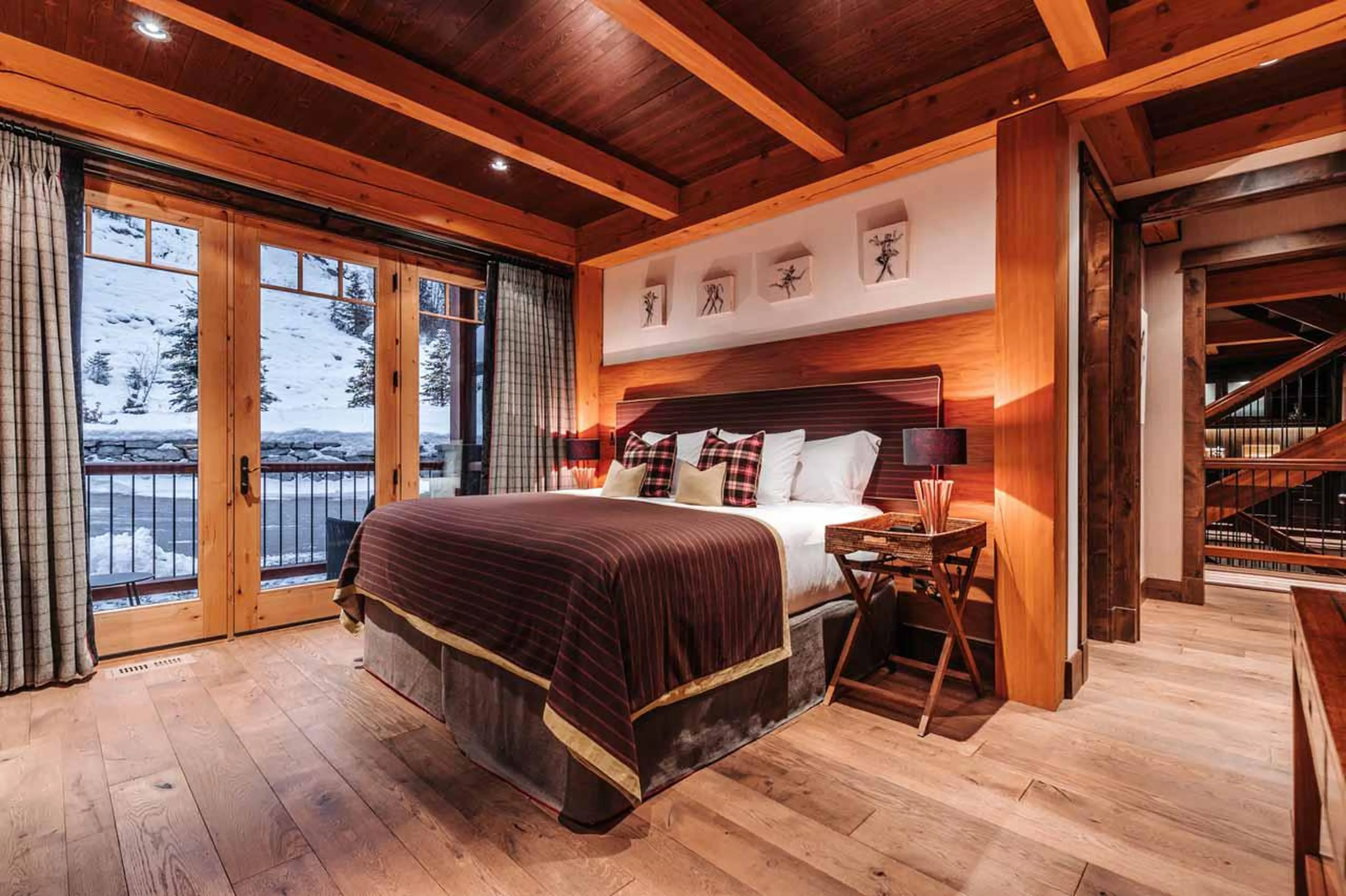 Bedroom two at Bighorn in Revelstoke