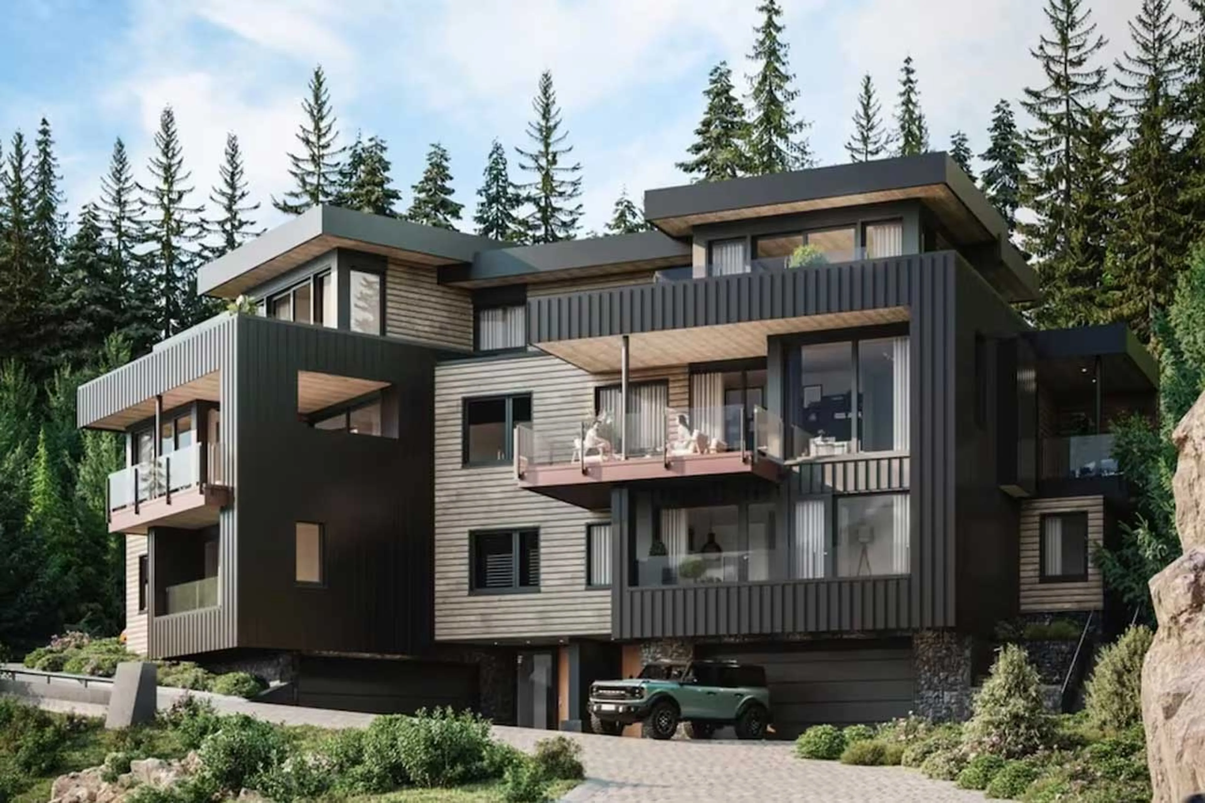 Exterior at Blueberry Hill Retreat in Whistler