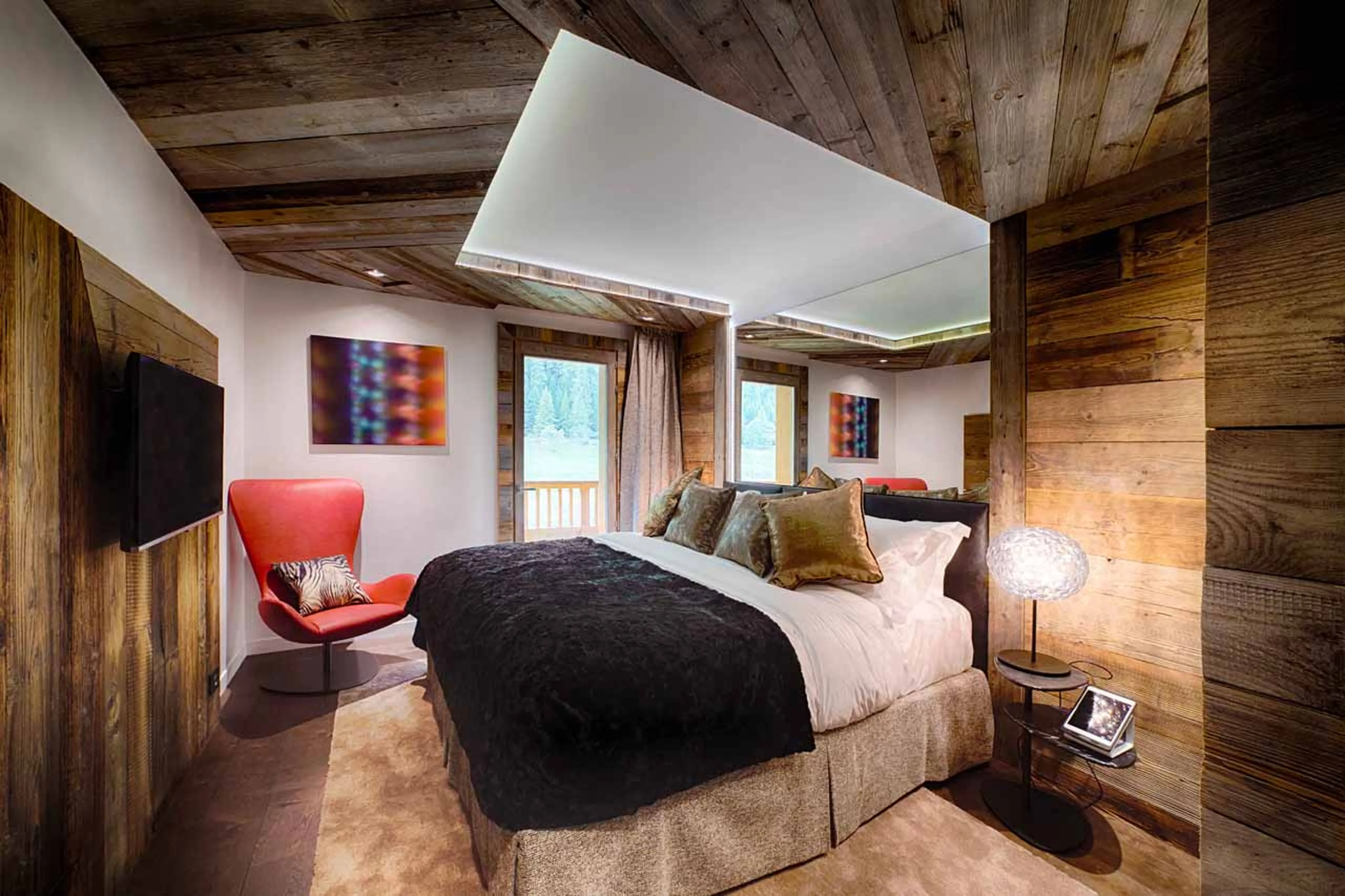 Bedroom two at Apartment Cap Crystal Lodge in Tignes