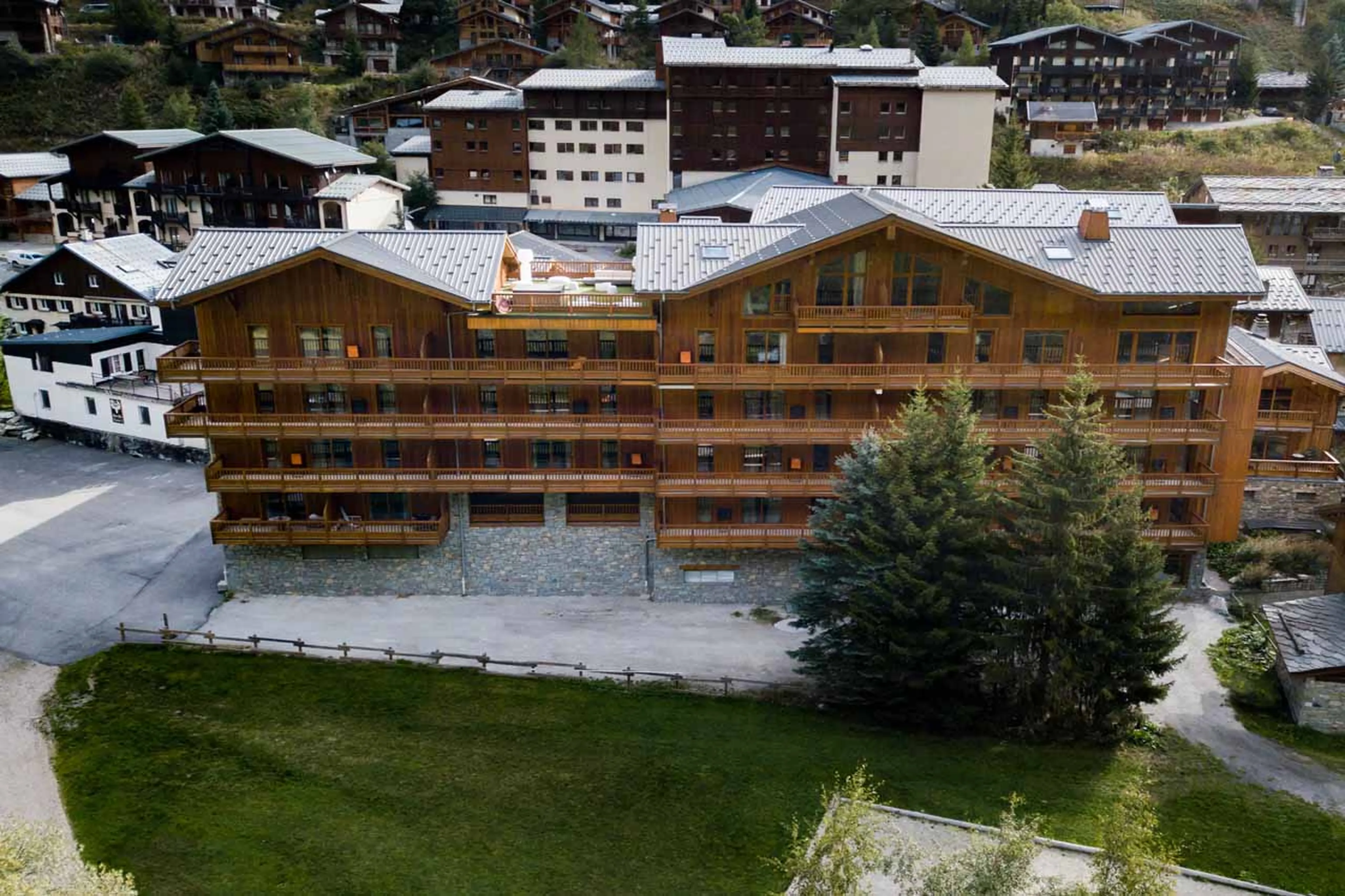 Location of Apartment Cap Crystal Lodge in Tignes