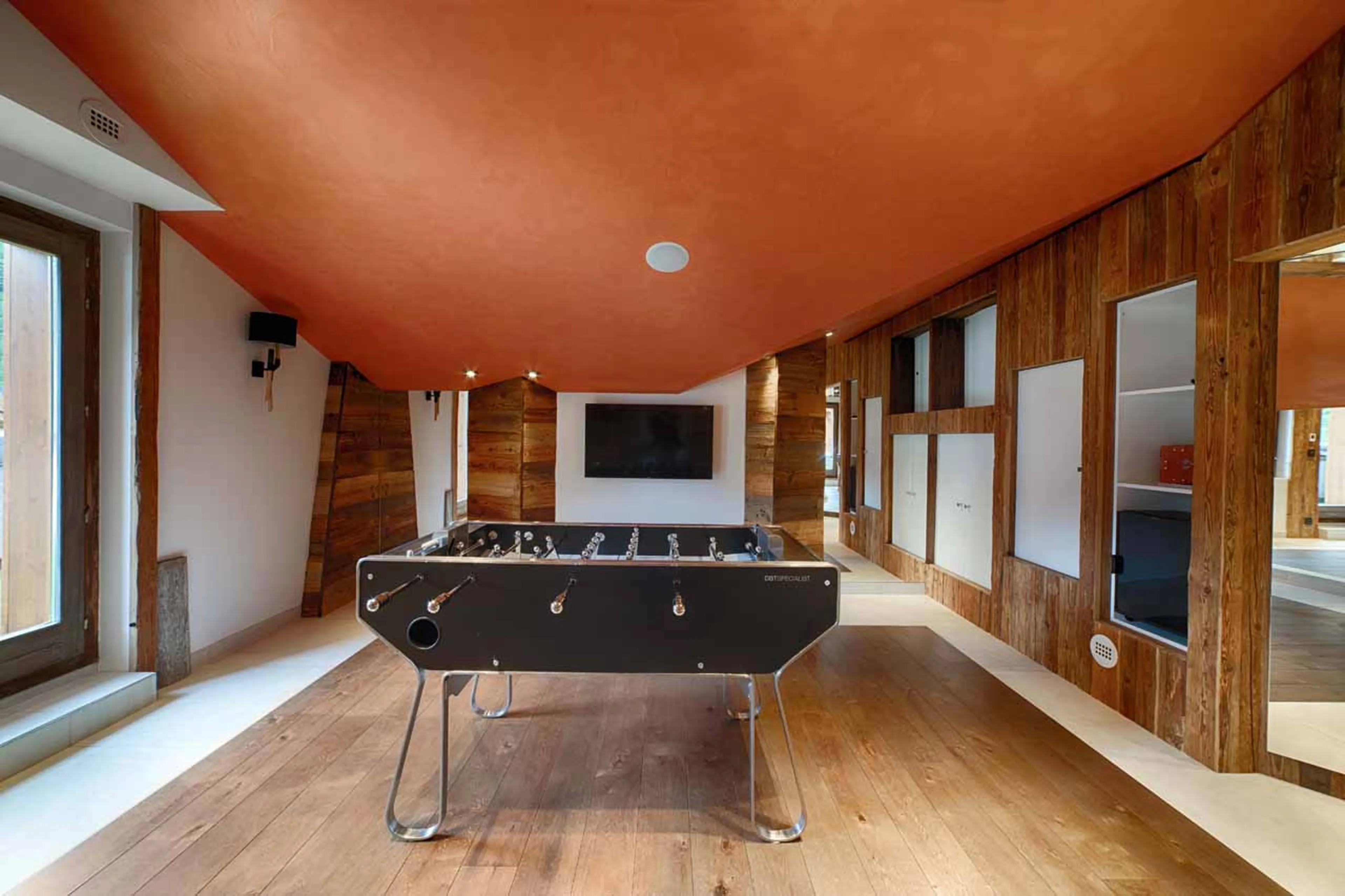 Games room at Apartment Cap Crystal Lodge in Tignes