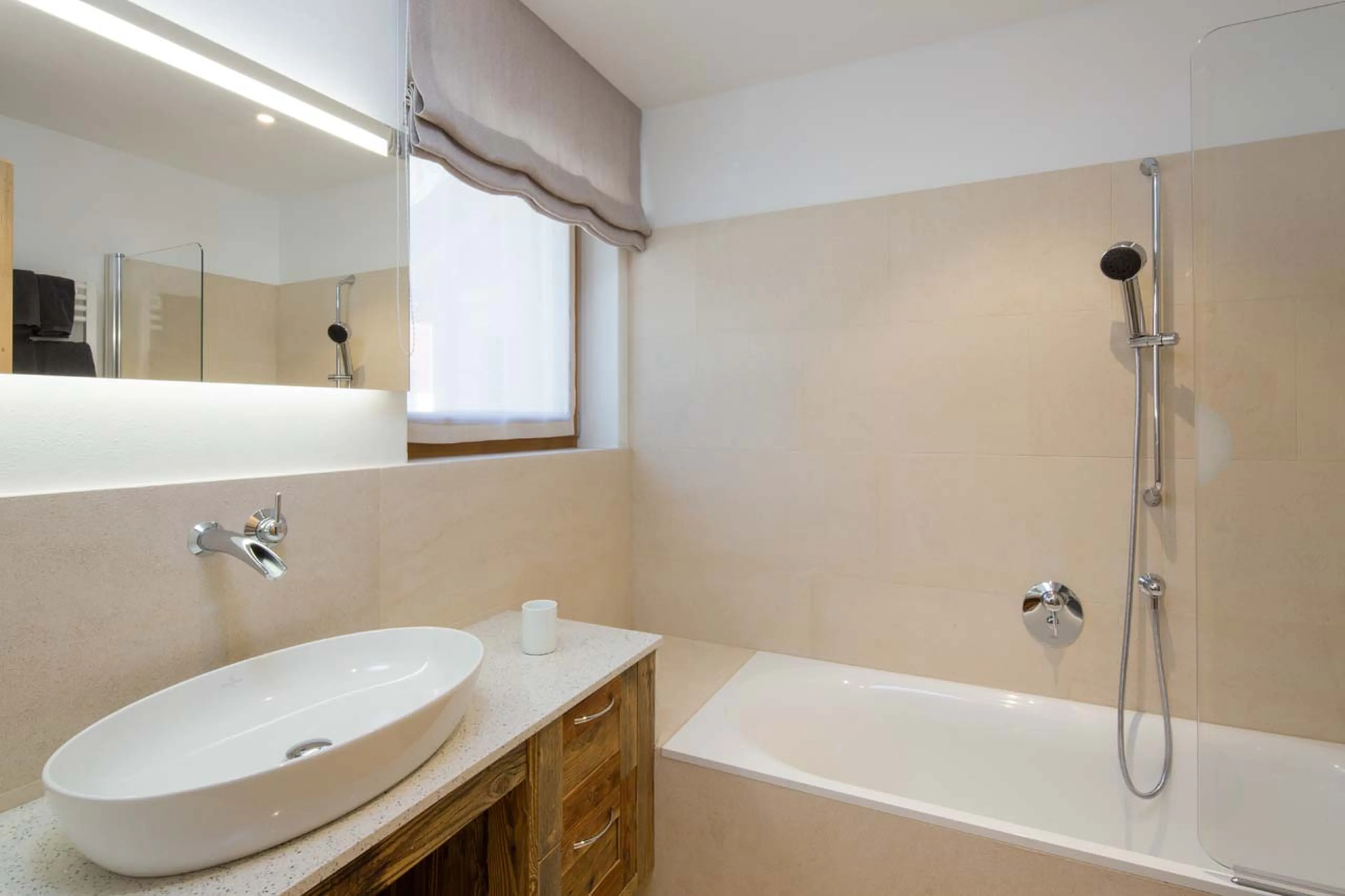 Bathroom two at Casa Feroze in Alta Badia