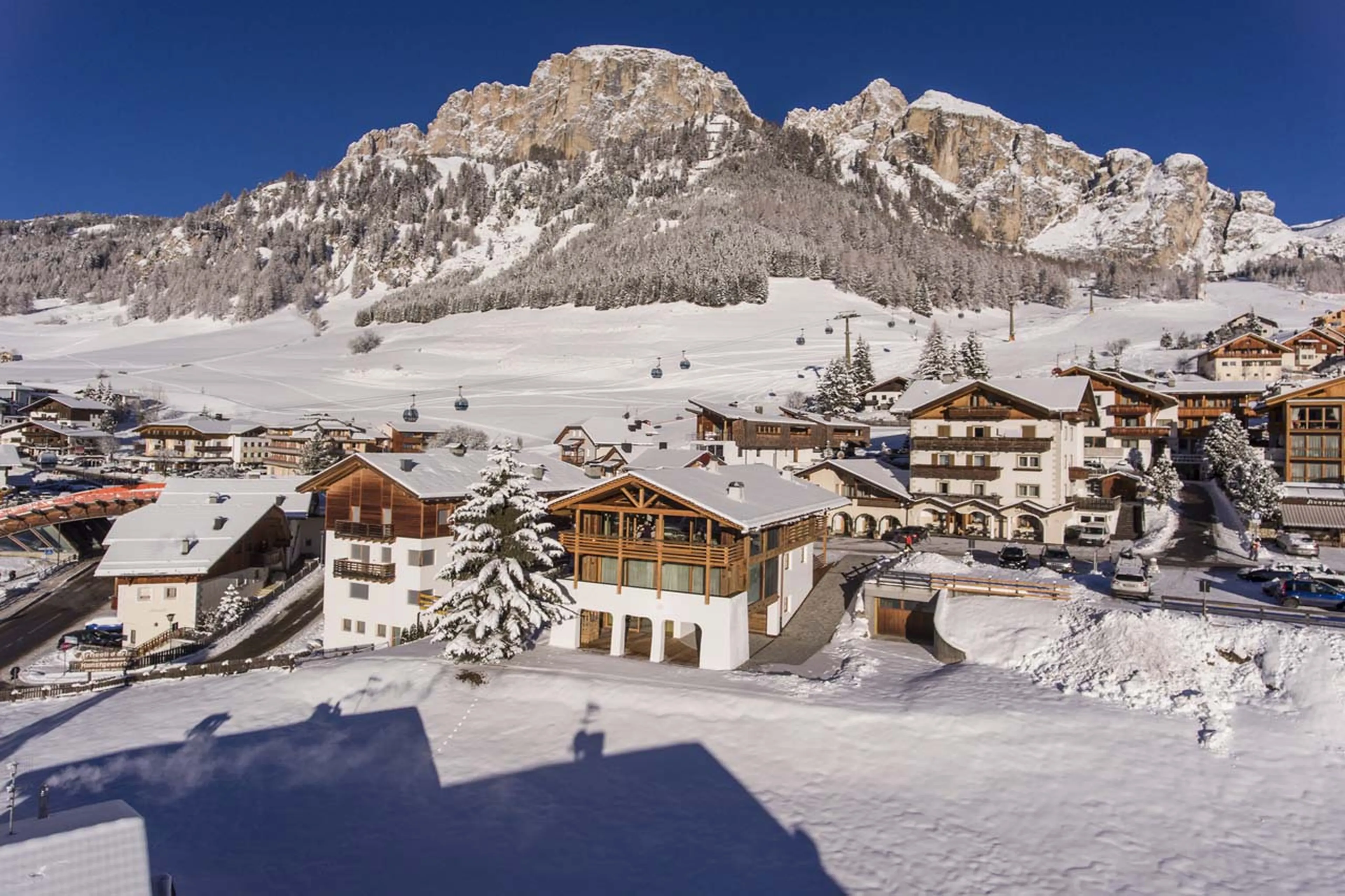 Location of Casa Feroze in Alta Badia