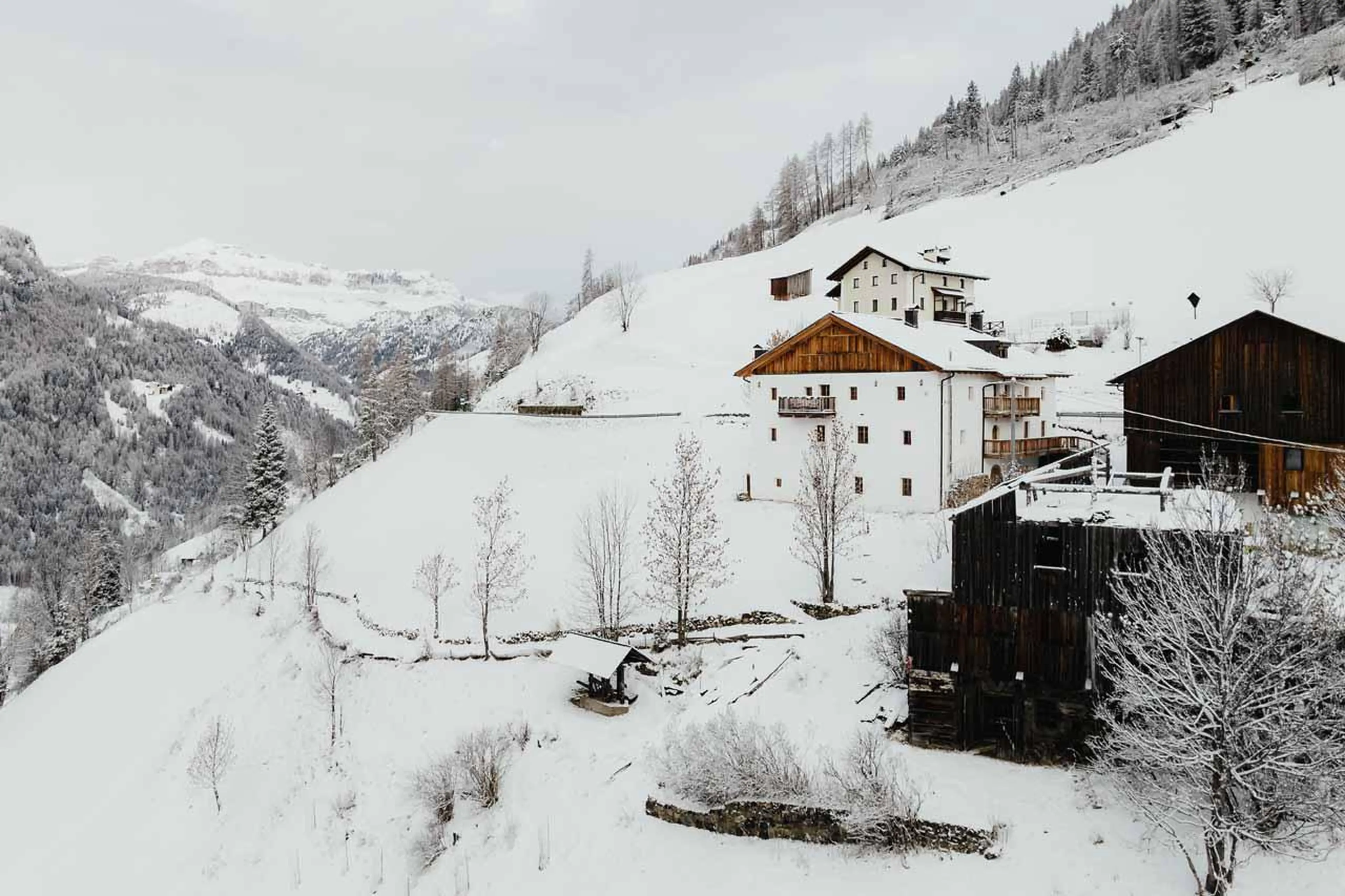 Setting of Casa Tra Cime in Arabba