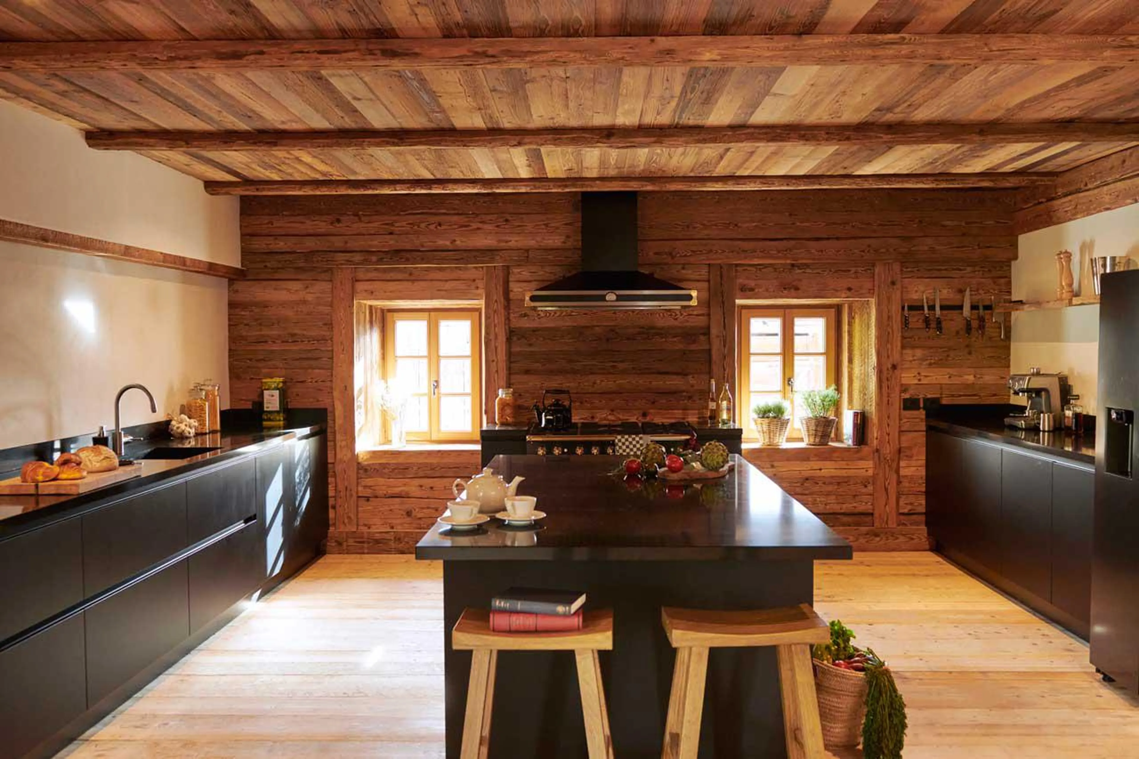 Kitchen at Casa Tra Cime in Arabba