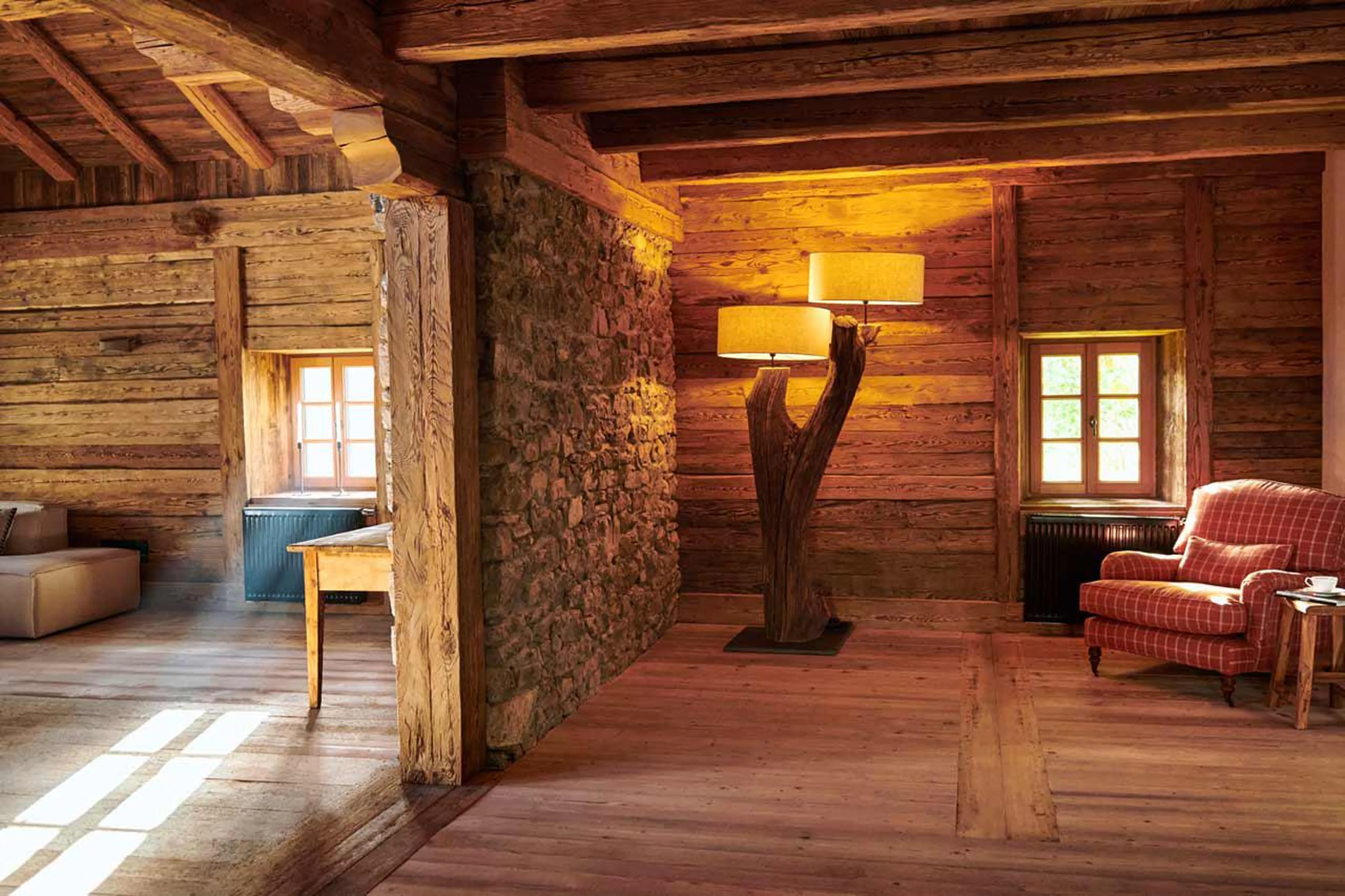 Armchair at Casa Tra Cime in Arabba