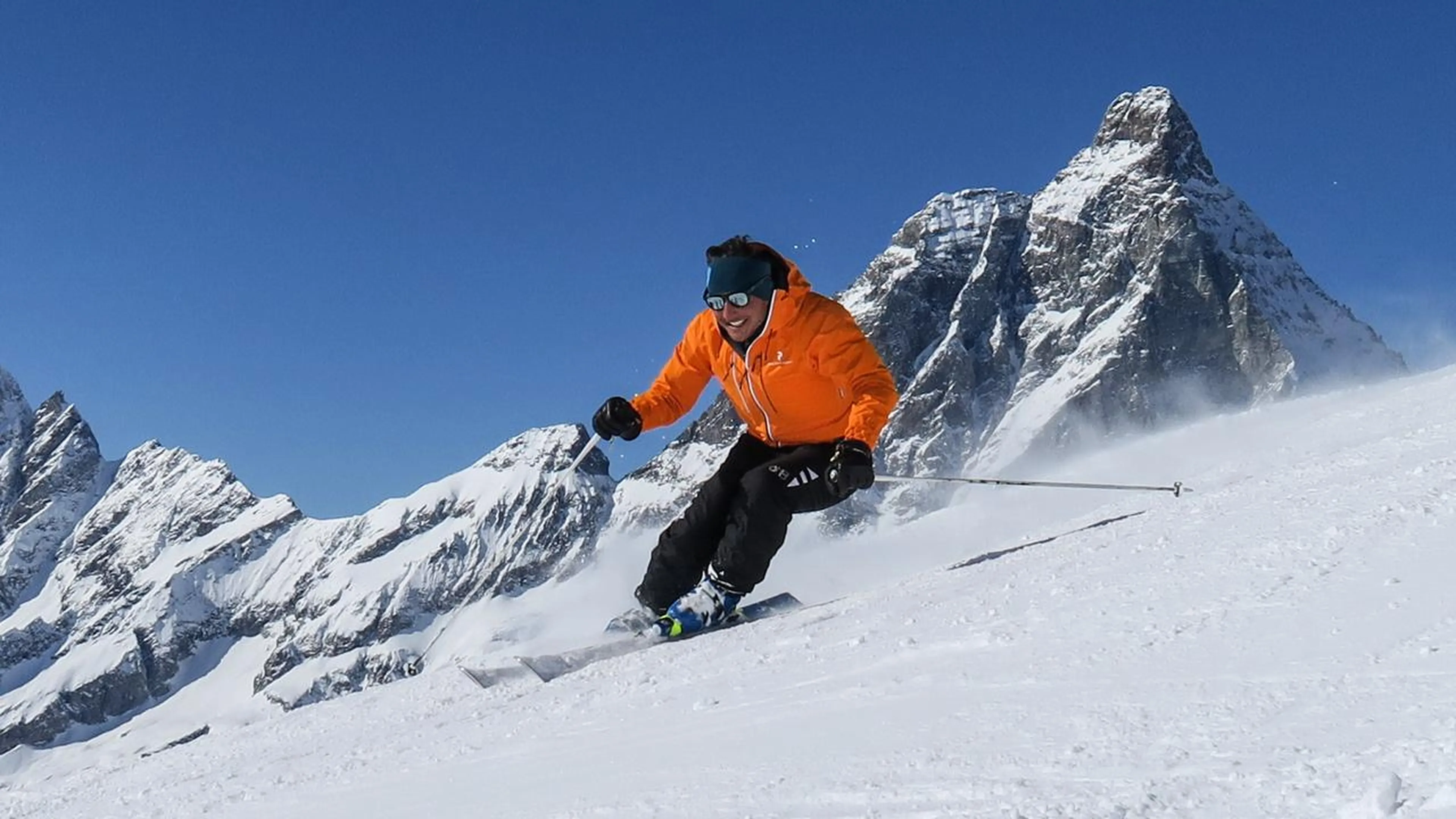 Skiing in Breuil Cervinia