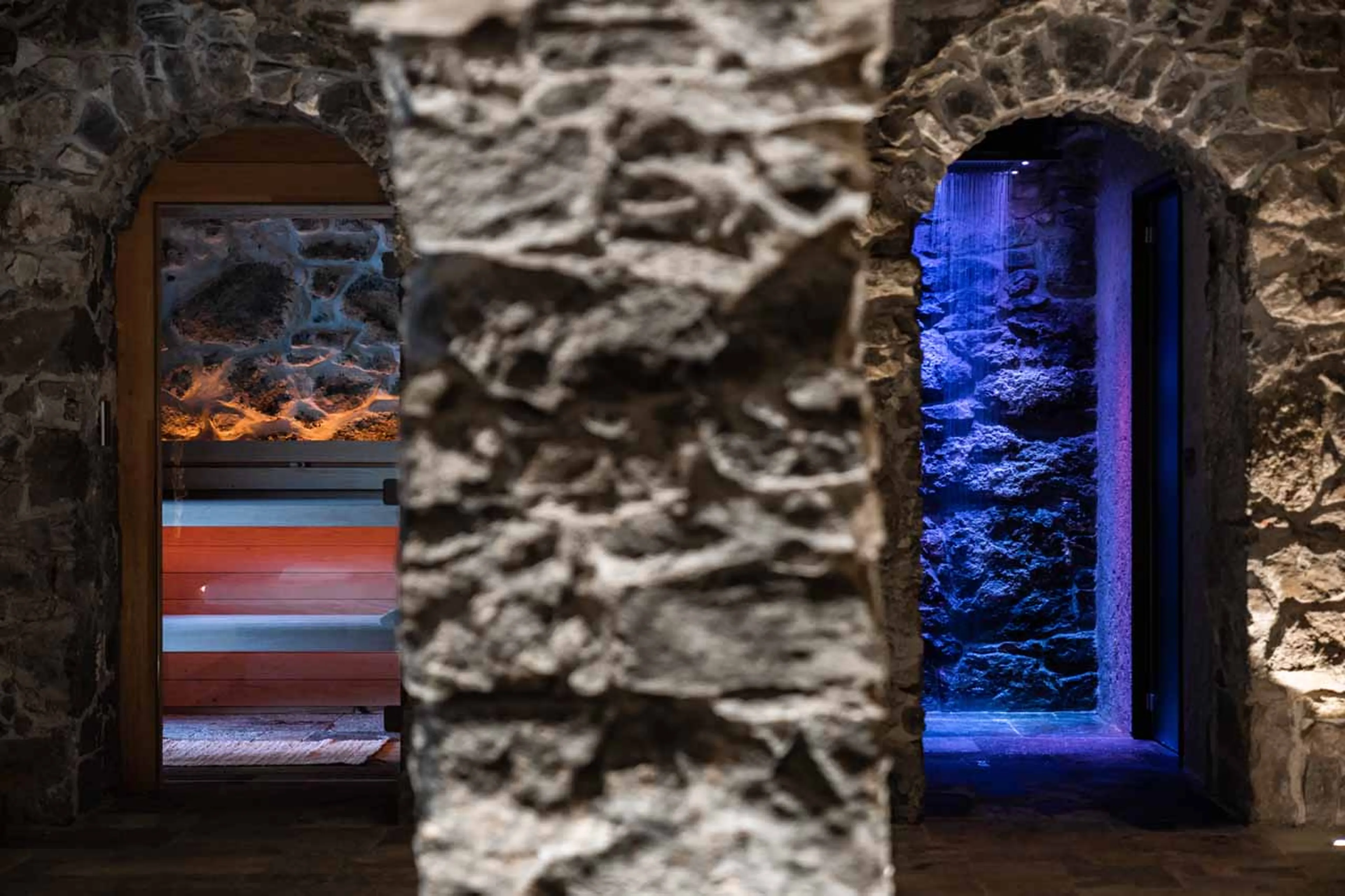 Sauna and Turkish bath at Cesa del Louf in Arabba