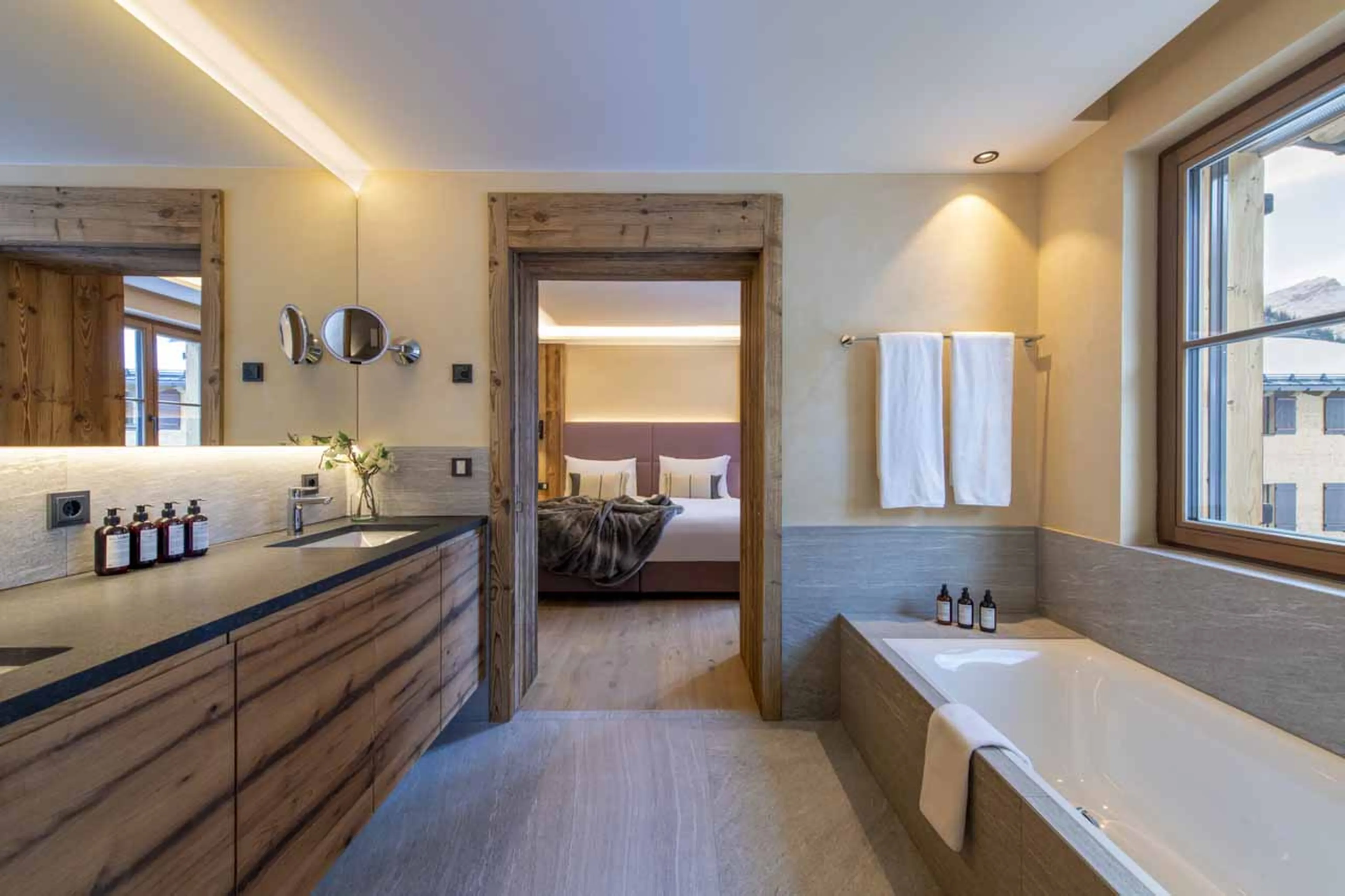 Bathroom one at Chalech 4 in Lech