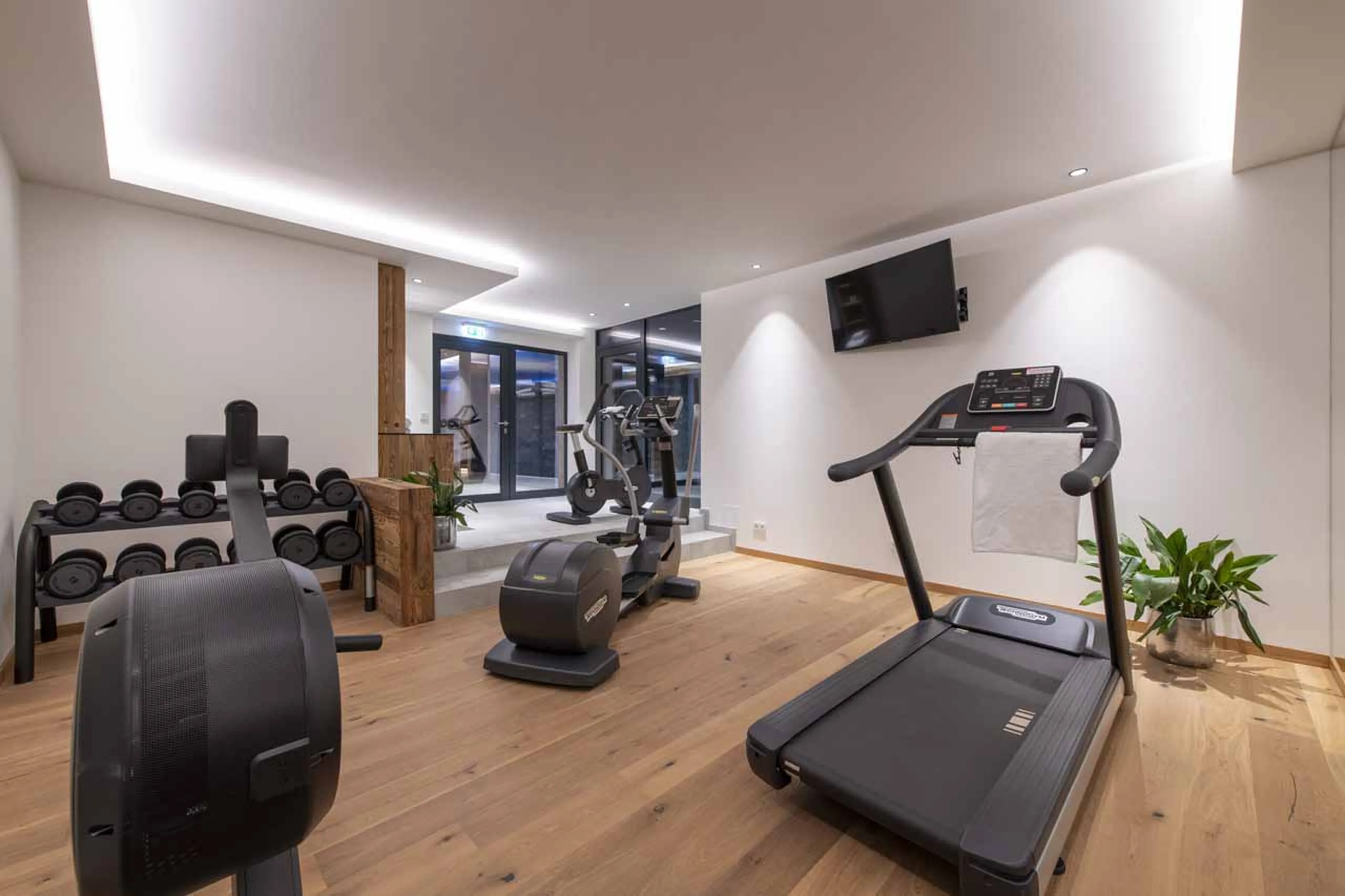 Gym at Chalech L in Lech