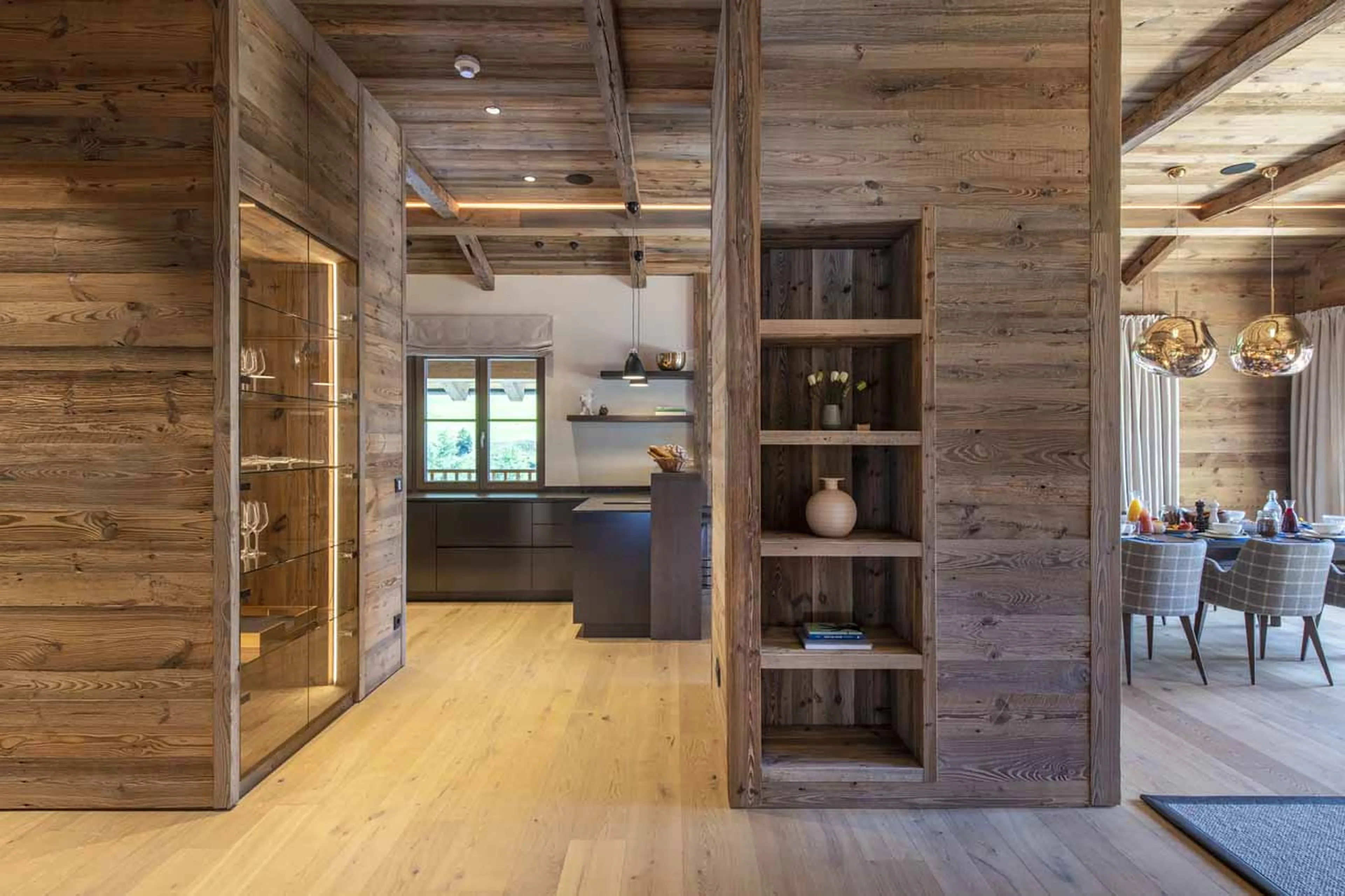 Kitchen at Chalech L in Lech