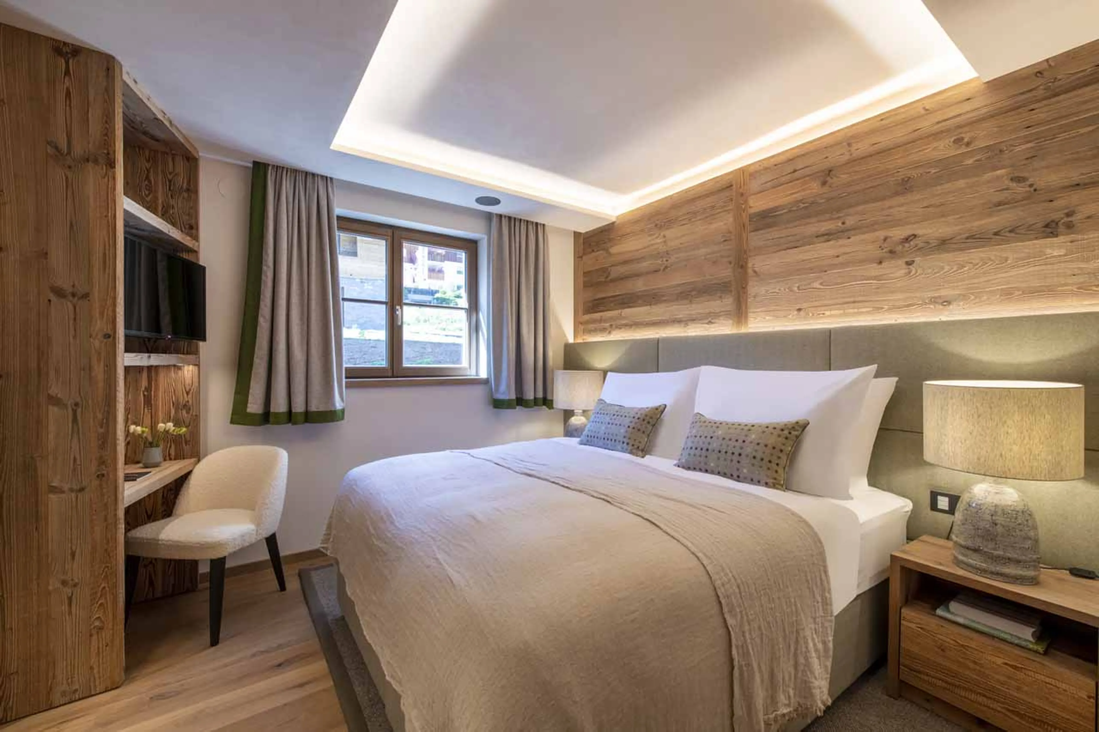 Bedroom three at Chalech S in Lech