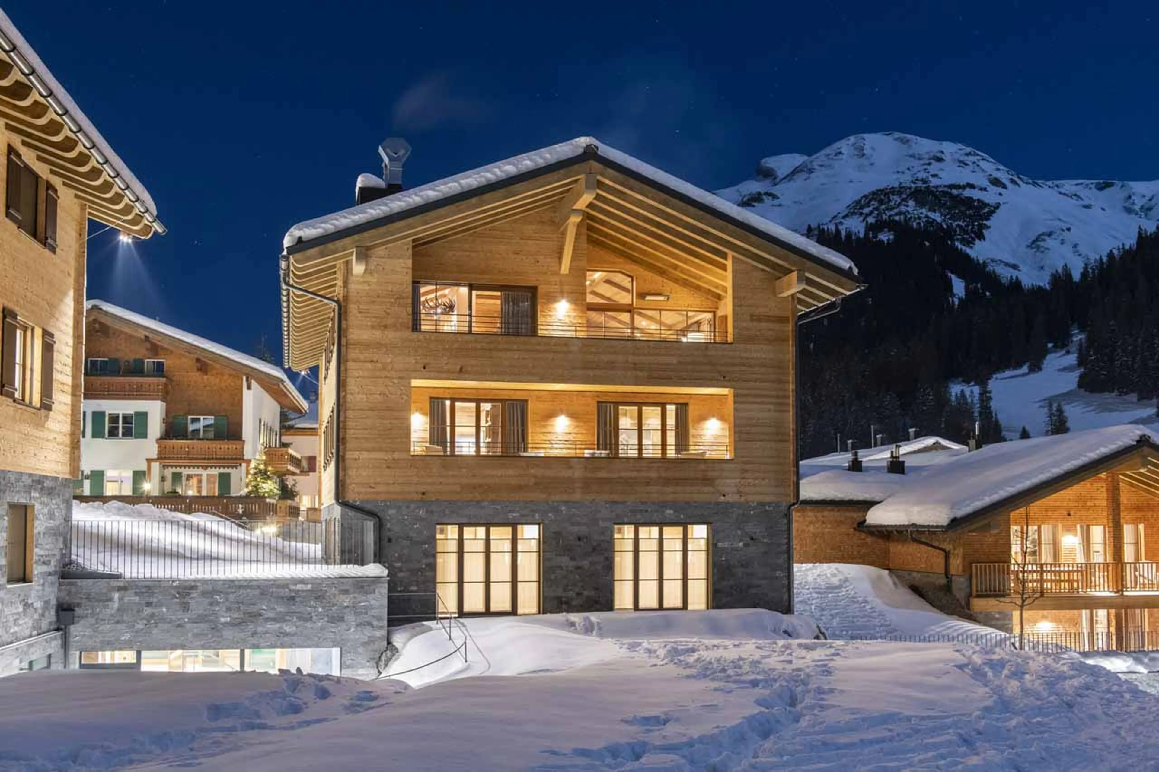 Luxury Ski Chalets in the Arlberg
