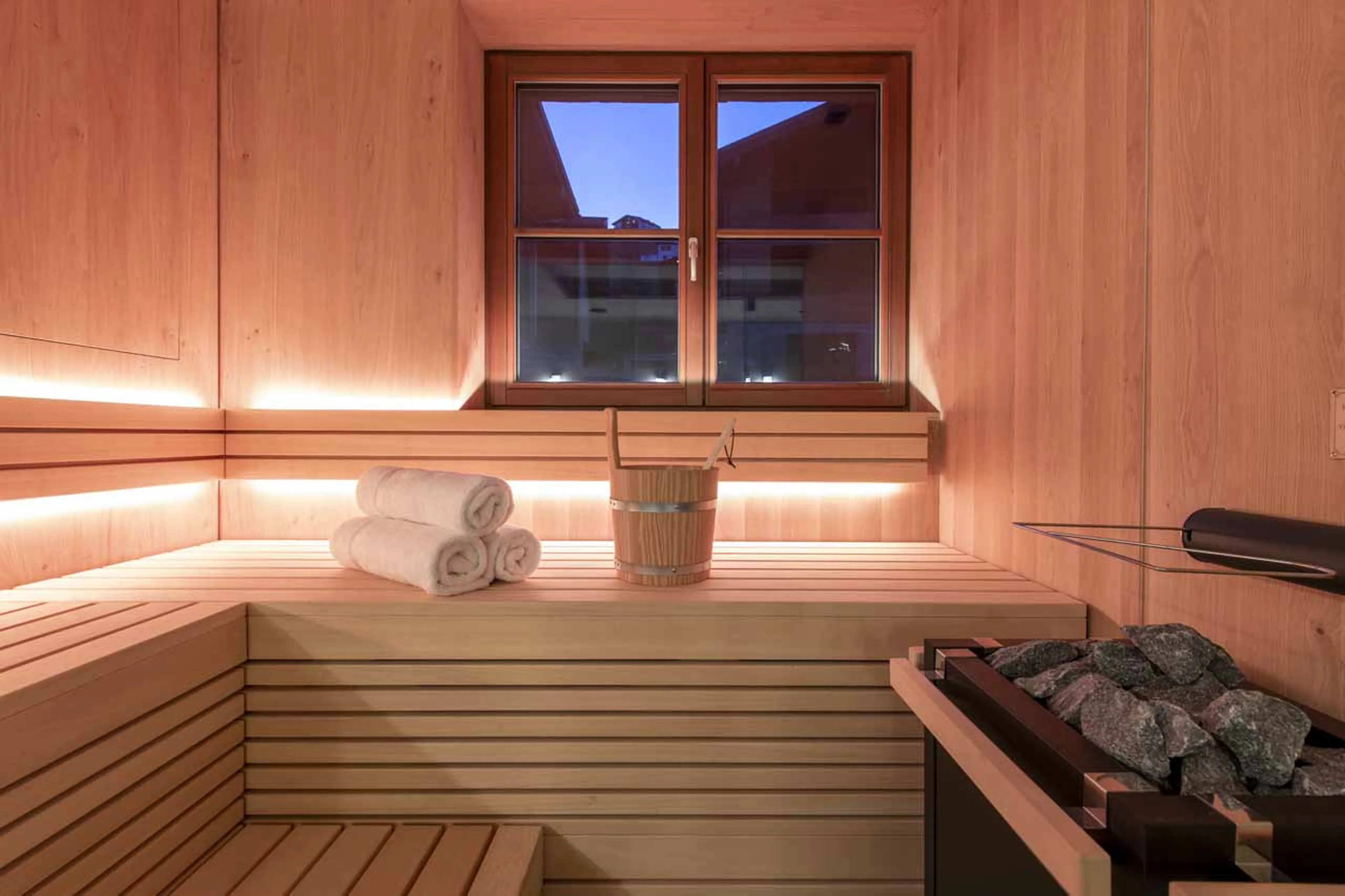 Sauna at Chalech S in Lech