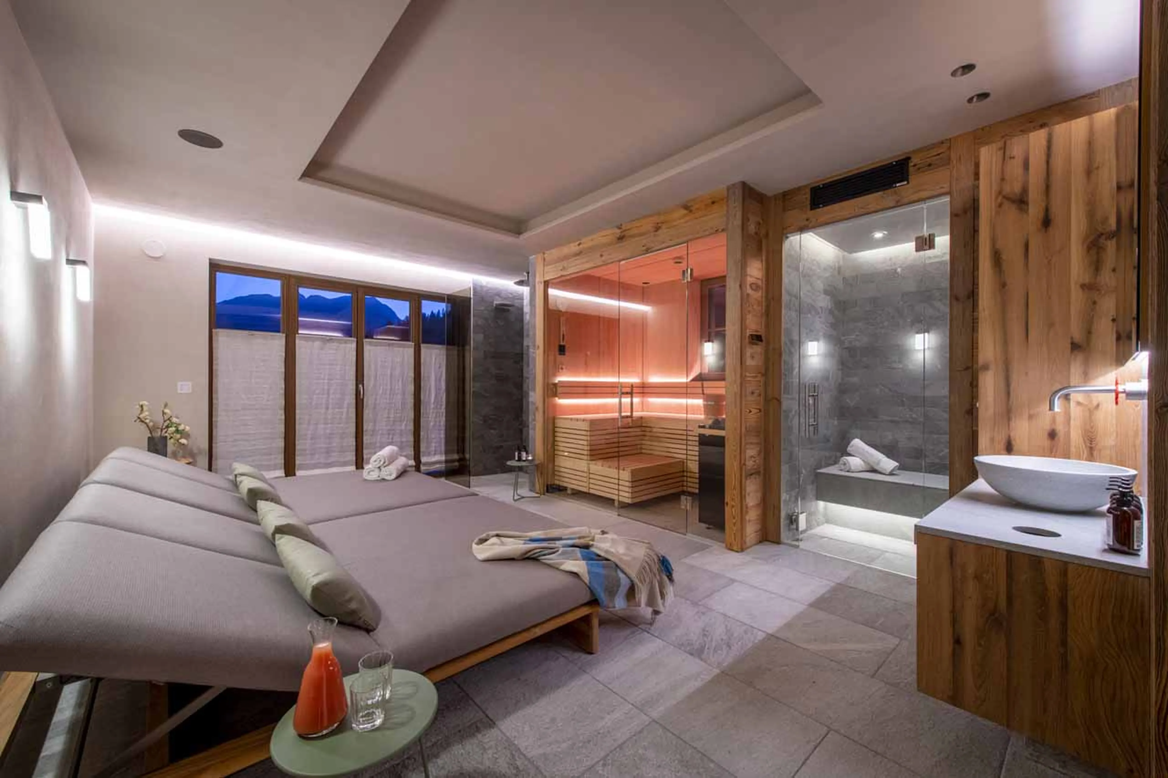 Spa at Chalech S in Lech