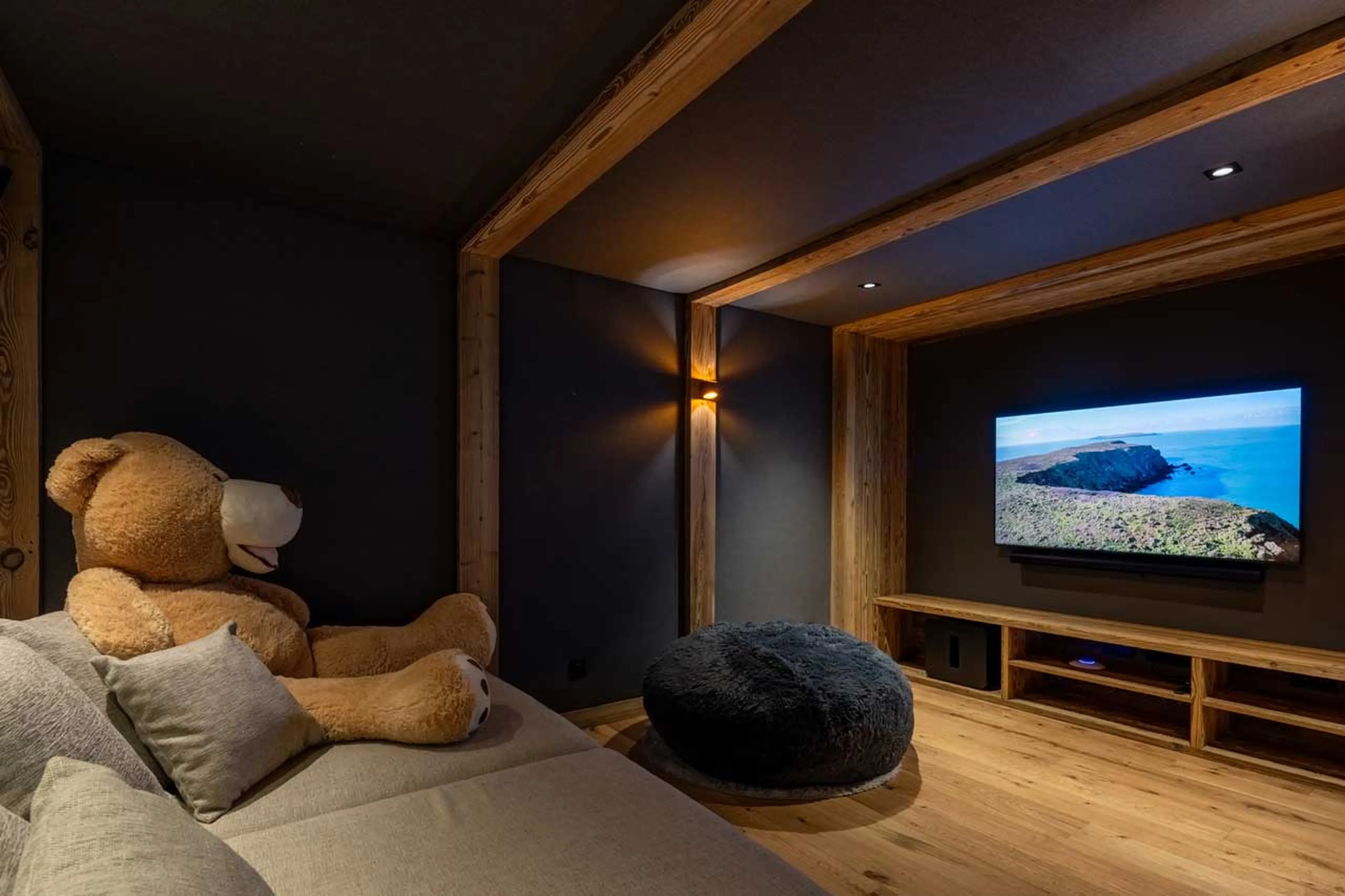 Cinema at Chalet 1850 in Val d'Isere