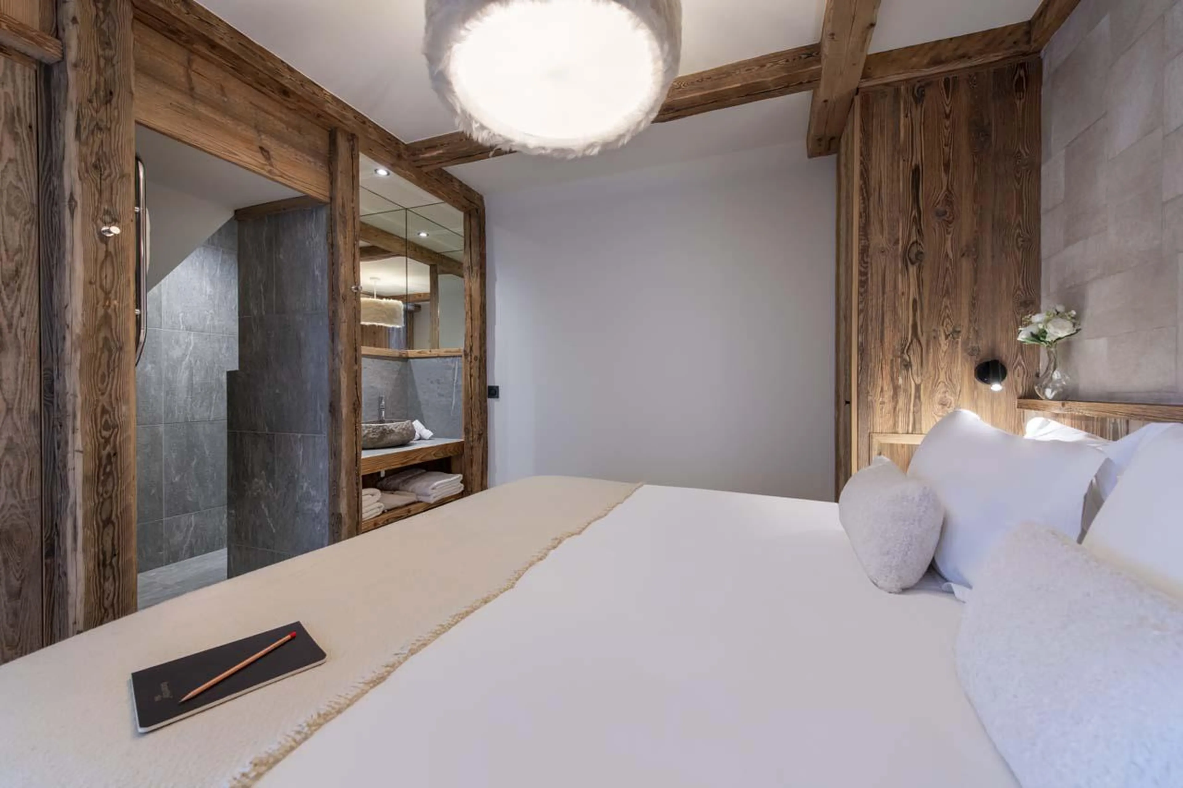 Access to en-suite shower room at Chalet 1850 in Val d'Isere