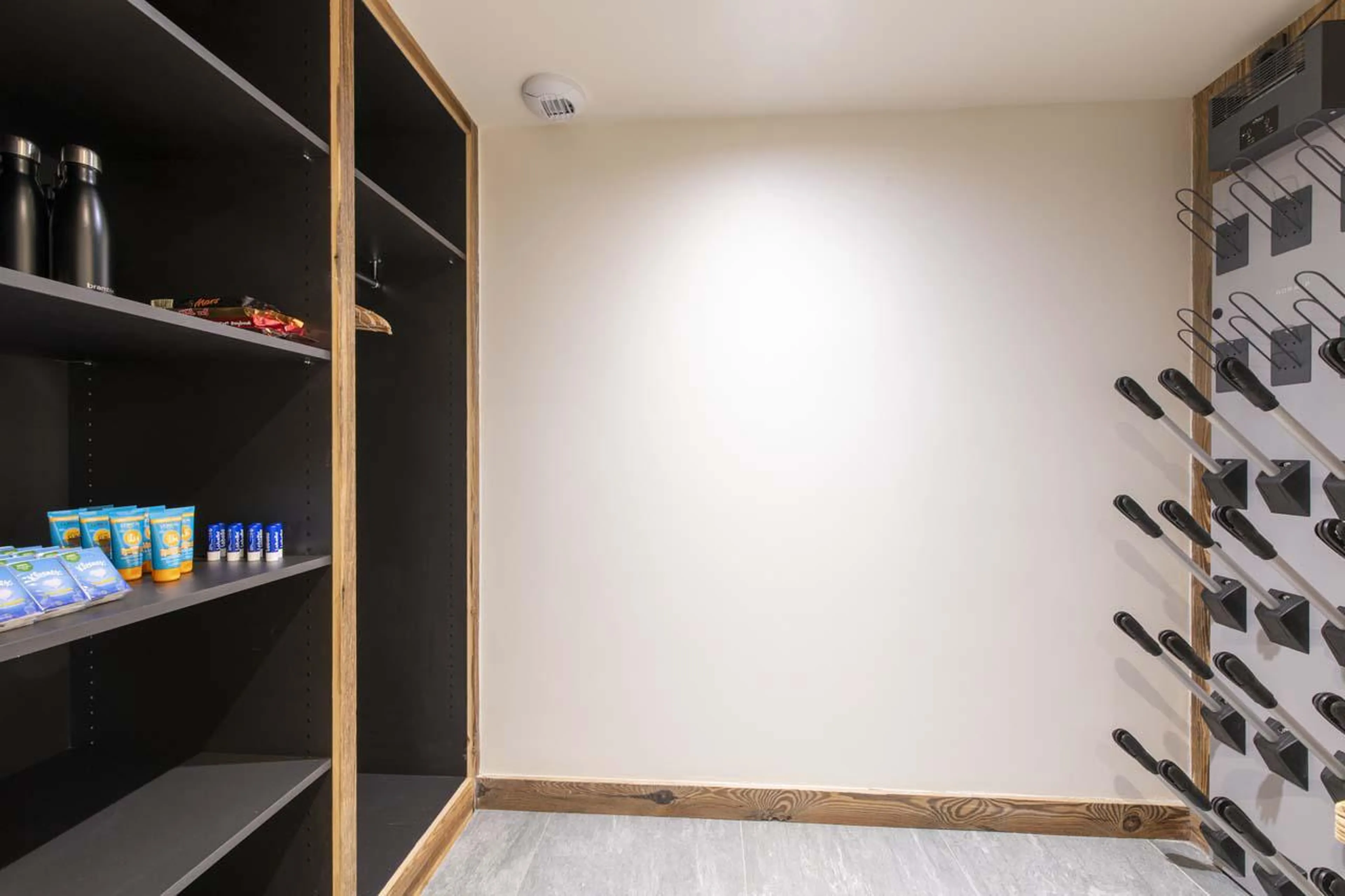 Ski room at Chalet 1855 in Val d'Isere