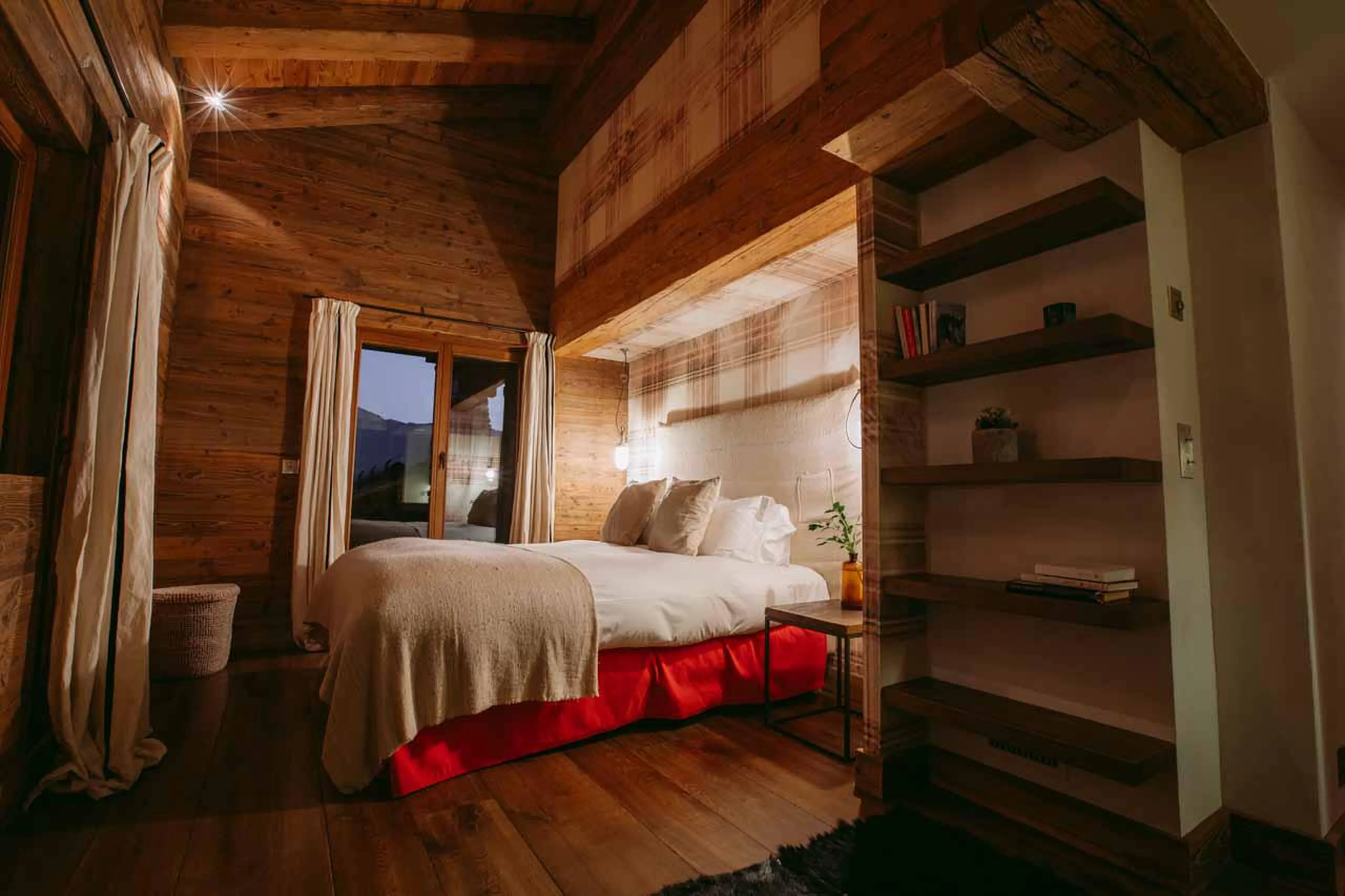 Bedroom five at Chalet 1936 in Verbier