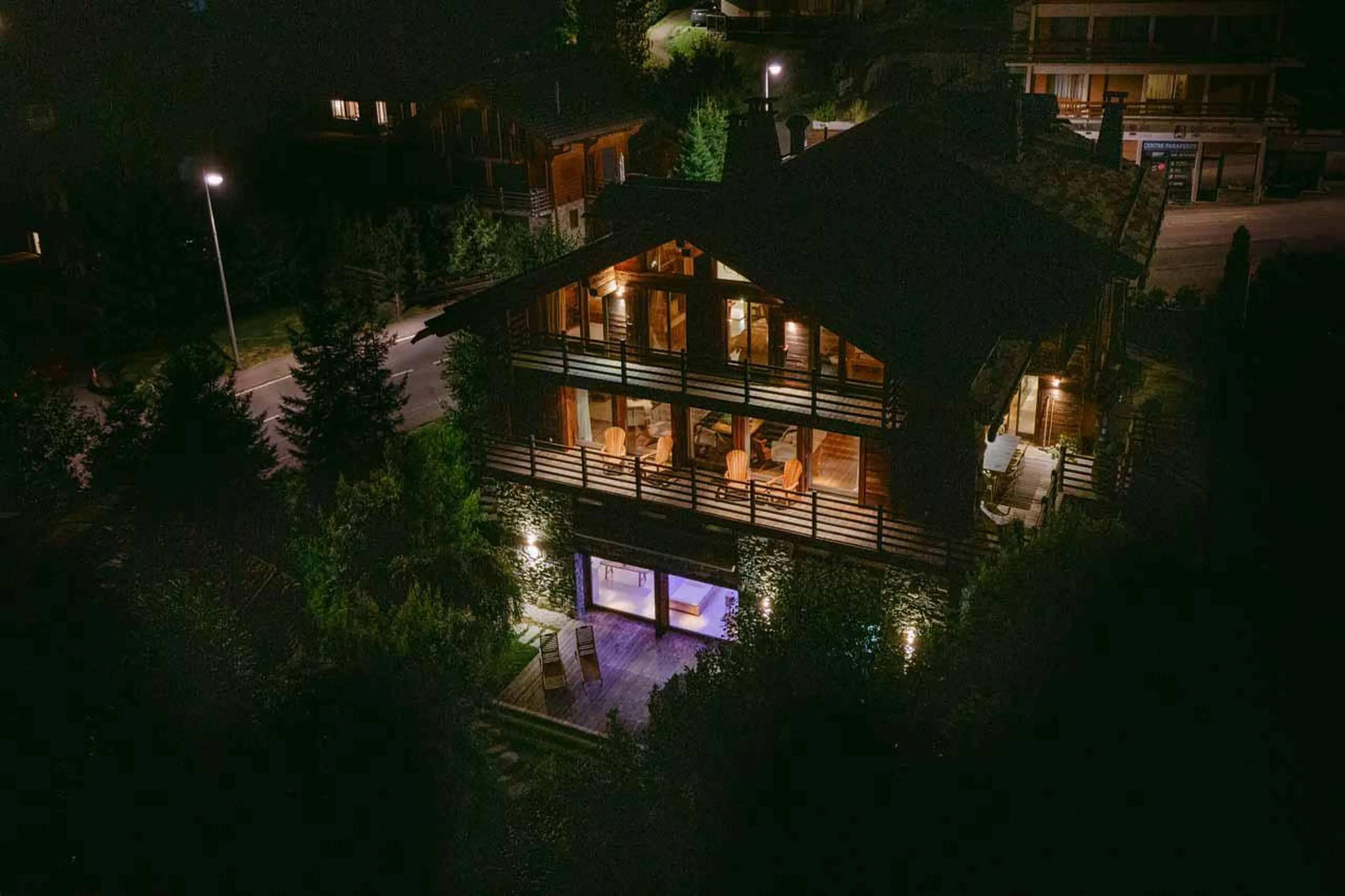 Exterior of Chalet 1936 in Verbier