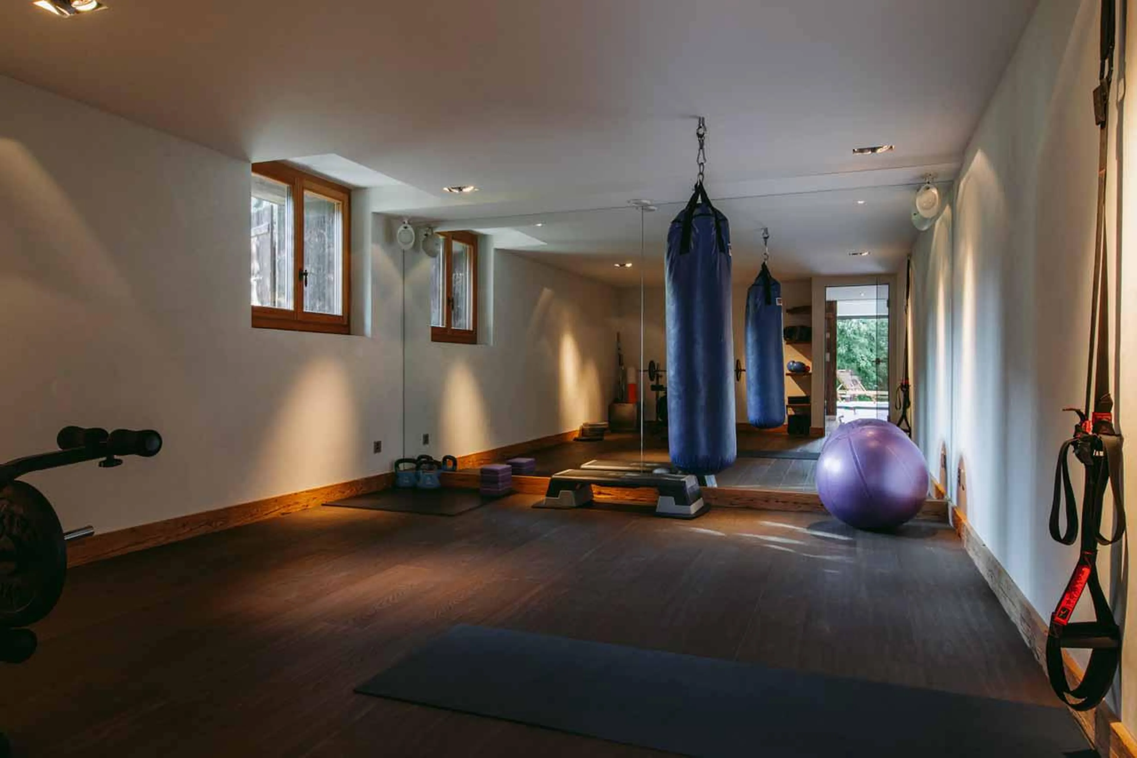 Gym at Chalet 1936 in Verbier