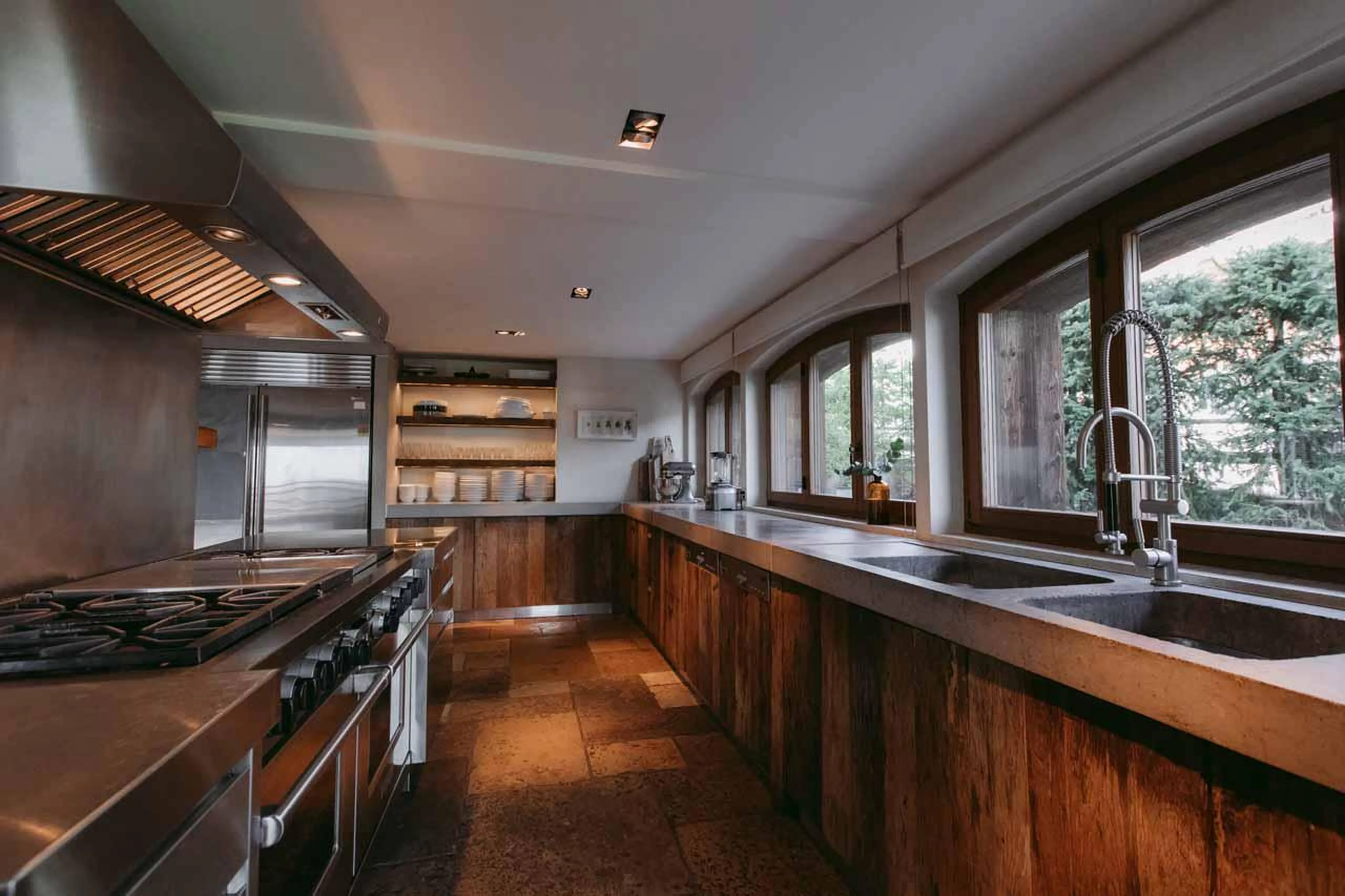 Kitchen in Chalet 1936 in Verbier