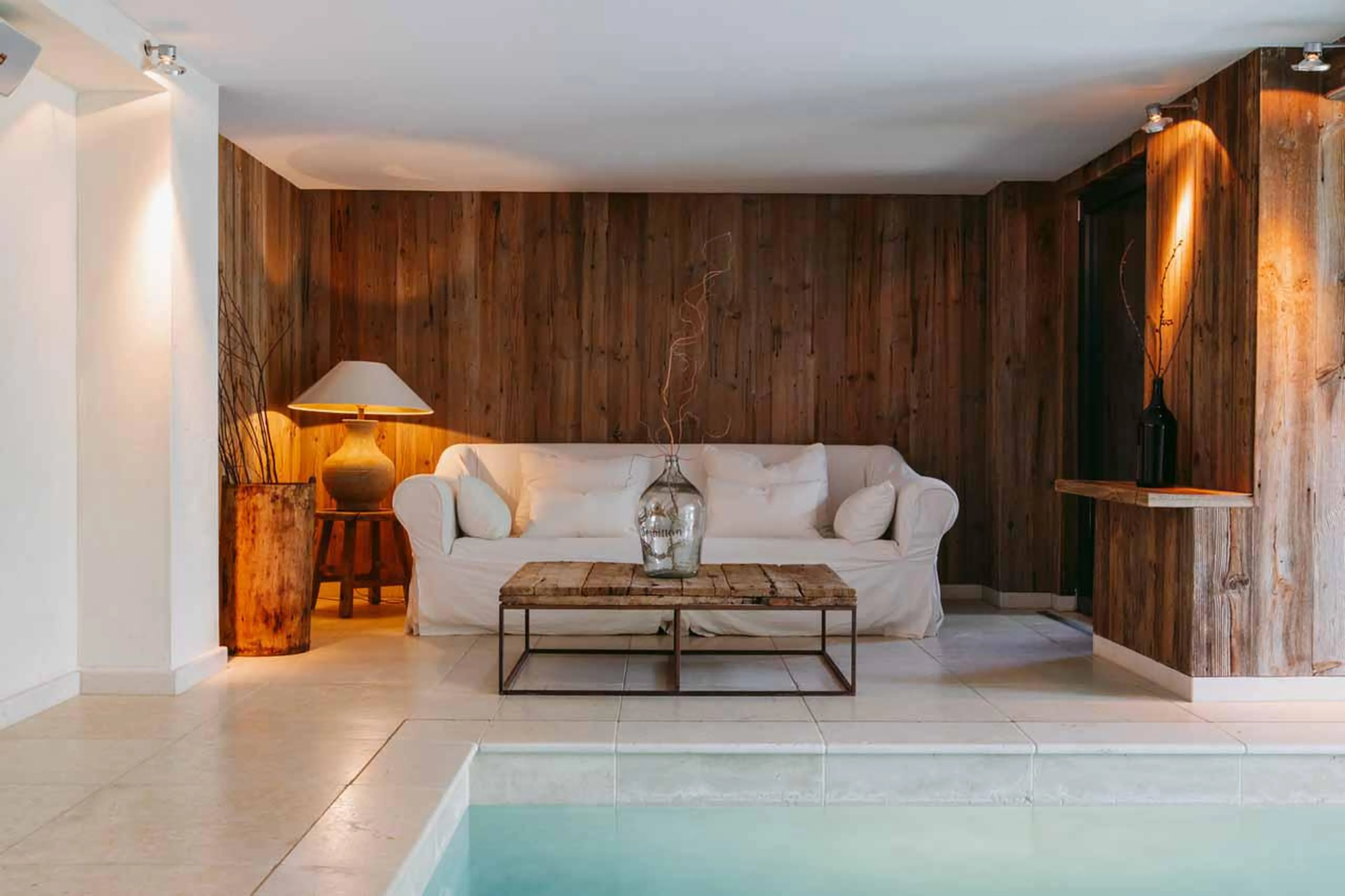 Second relaxation area in spa of Chalet 1936 in Verbier