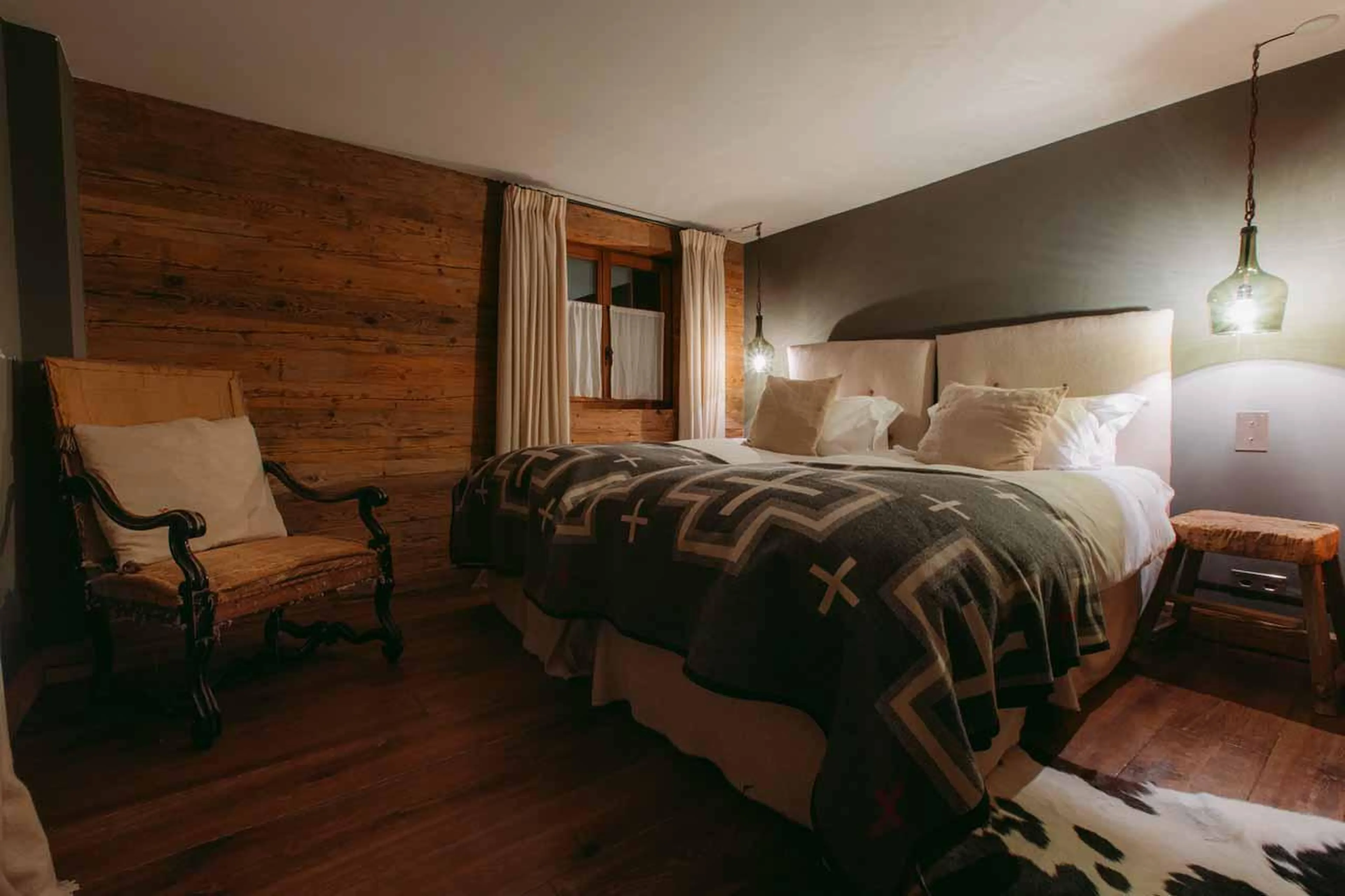 Bedroom seven at Chalet 1936 in Verbier