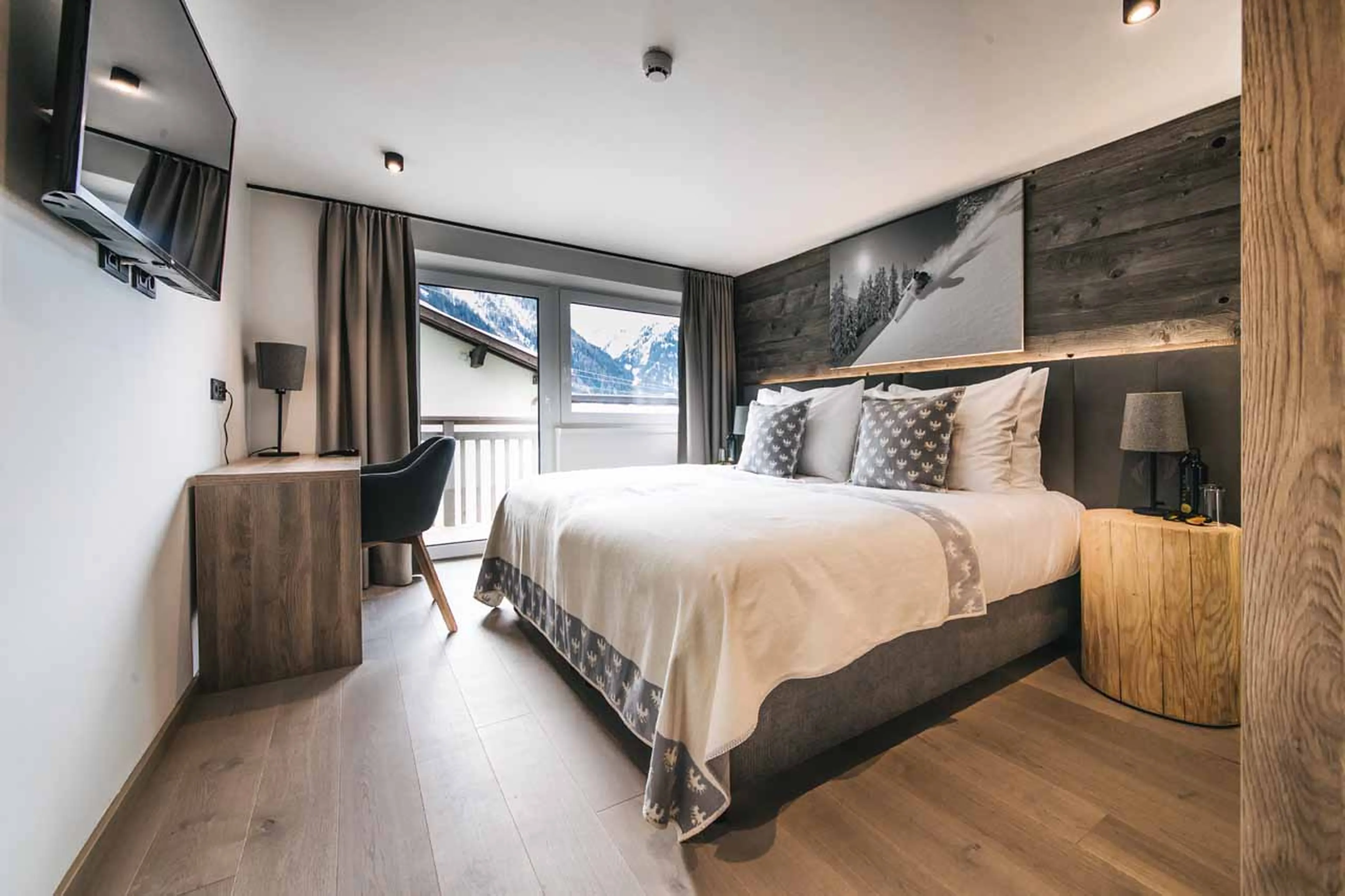 Bedroom three at Chalet 47 in St Anton