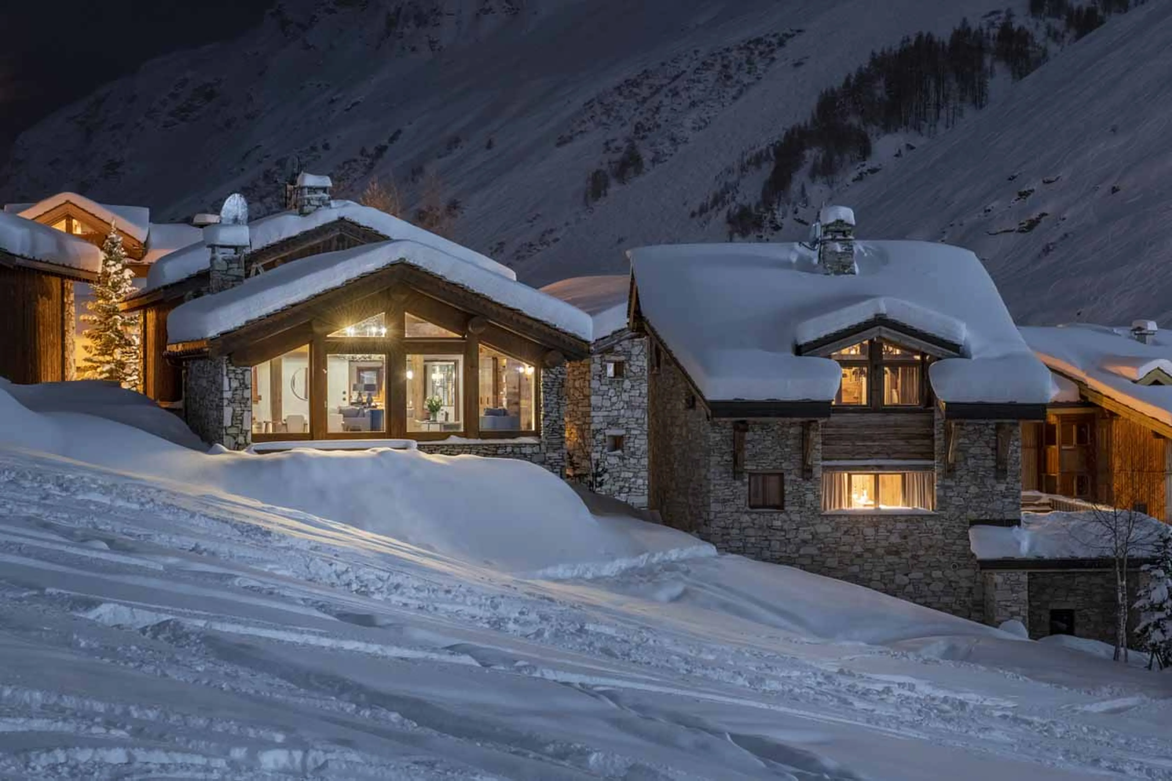 Exterior of Chalet Abade in Val d'Isere