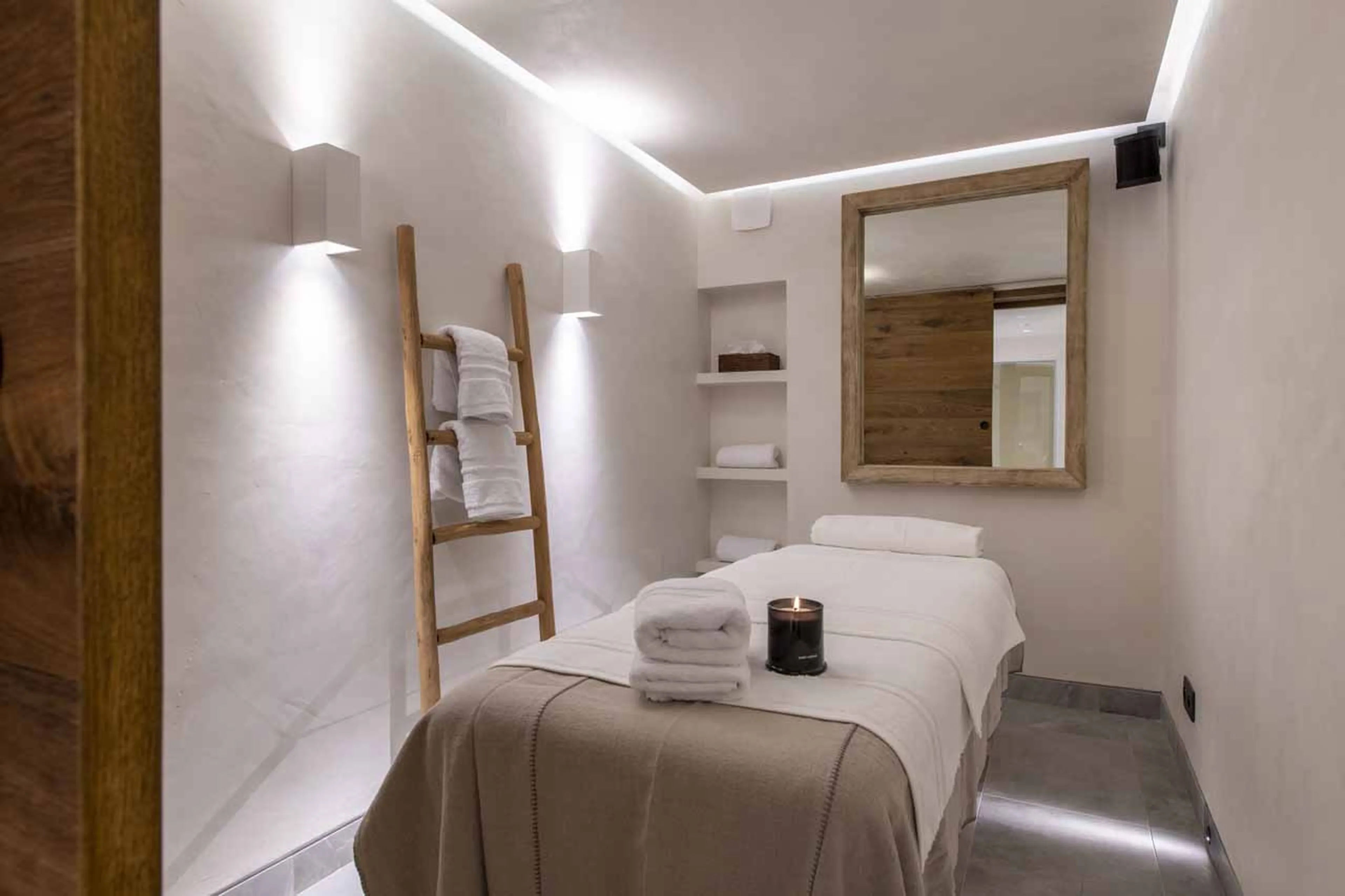 Massage room at Chalet Abade in Val d'Isere