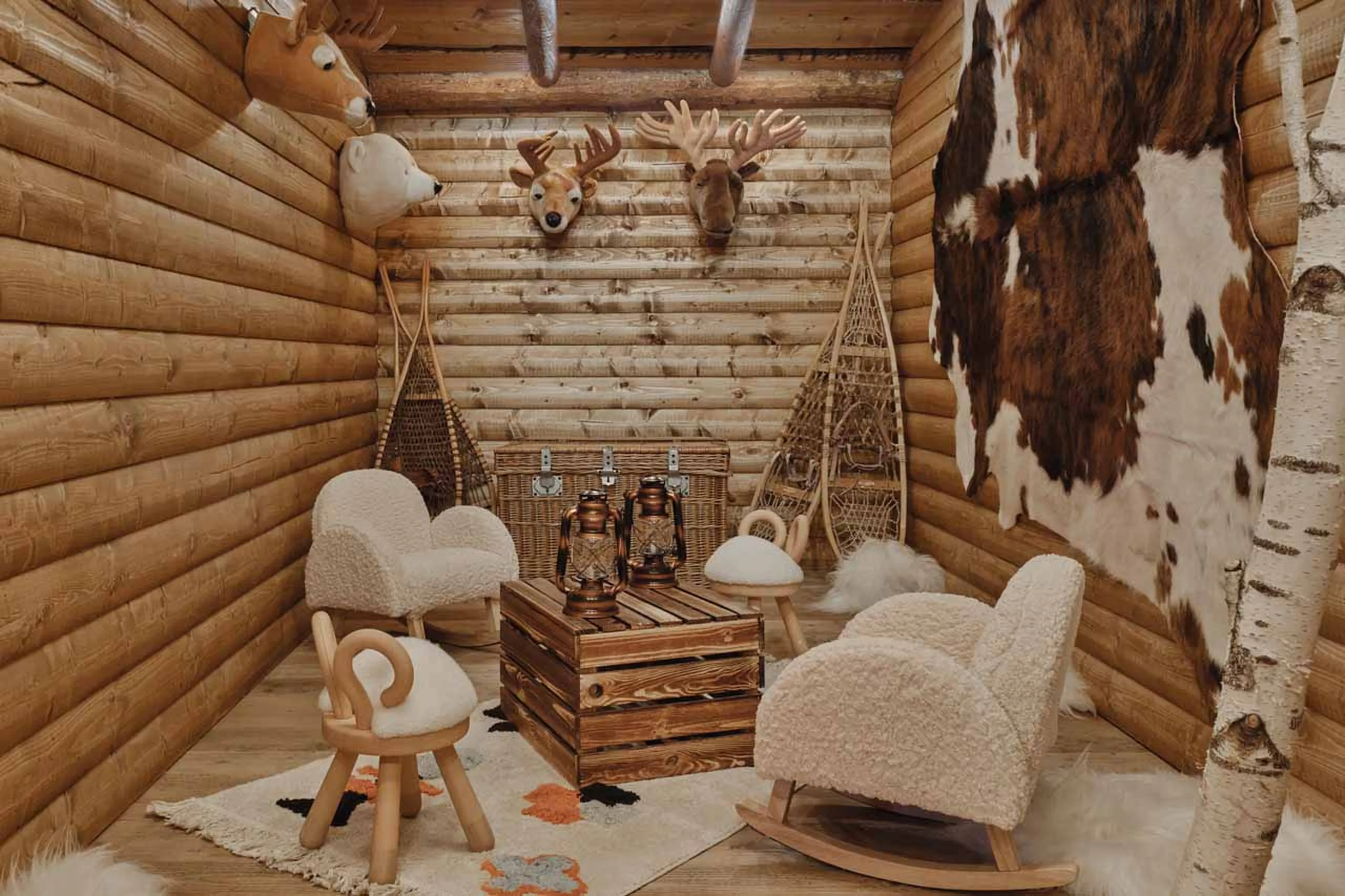 Playroom at Chalet Airelles 1992 in Courchevel 1850