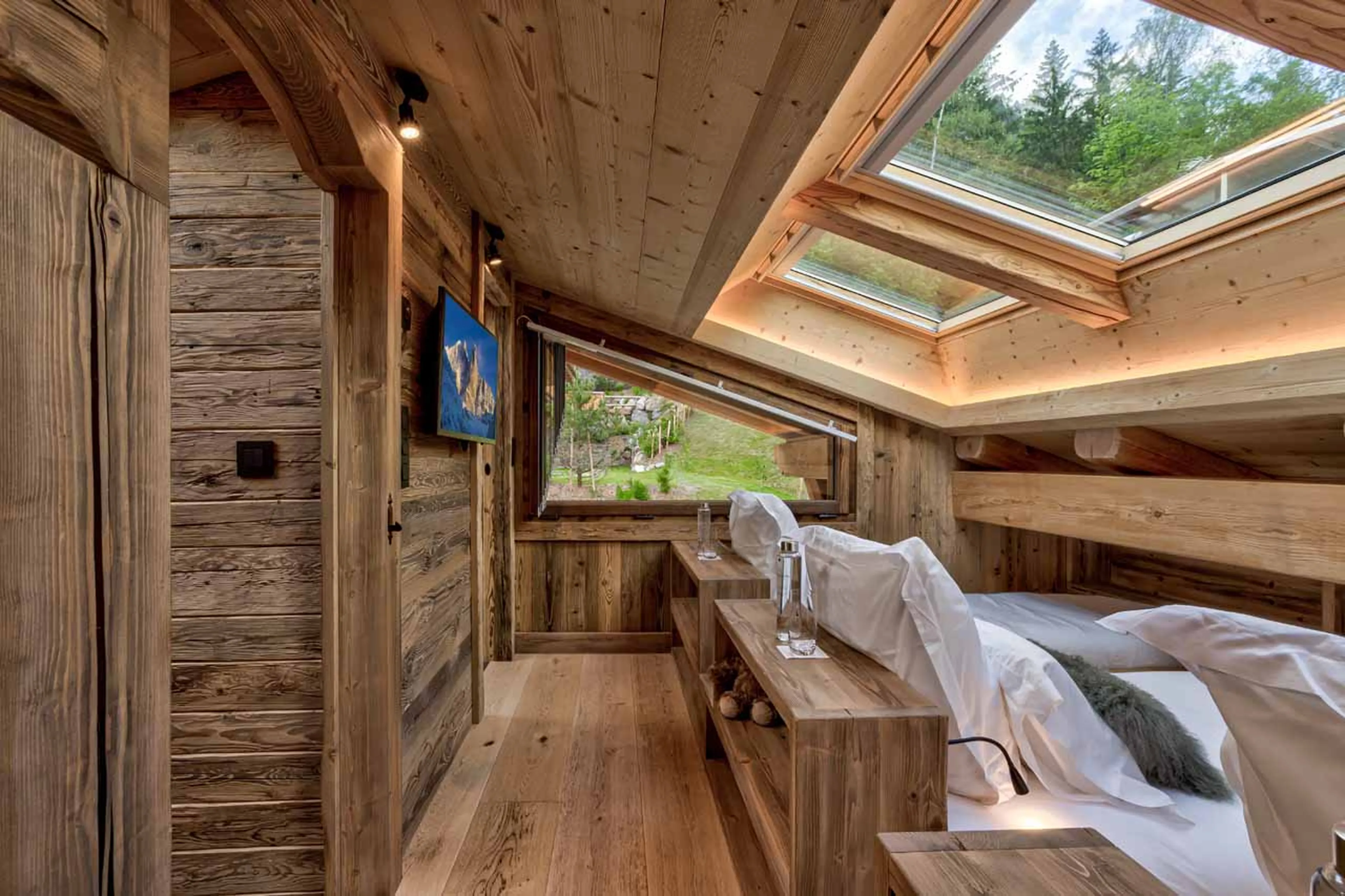 Bedroom five at Chalet Alaska in Chamonix