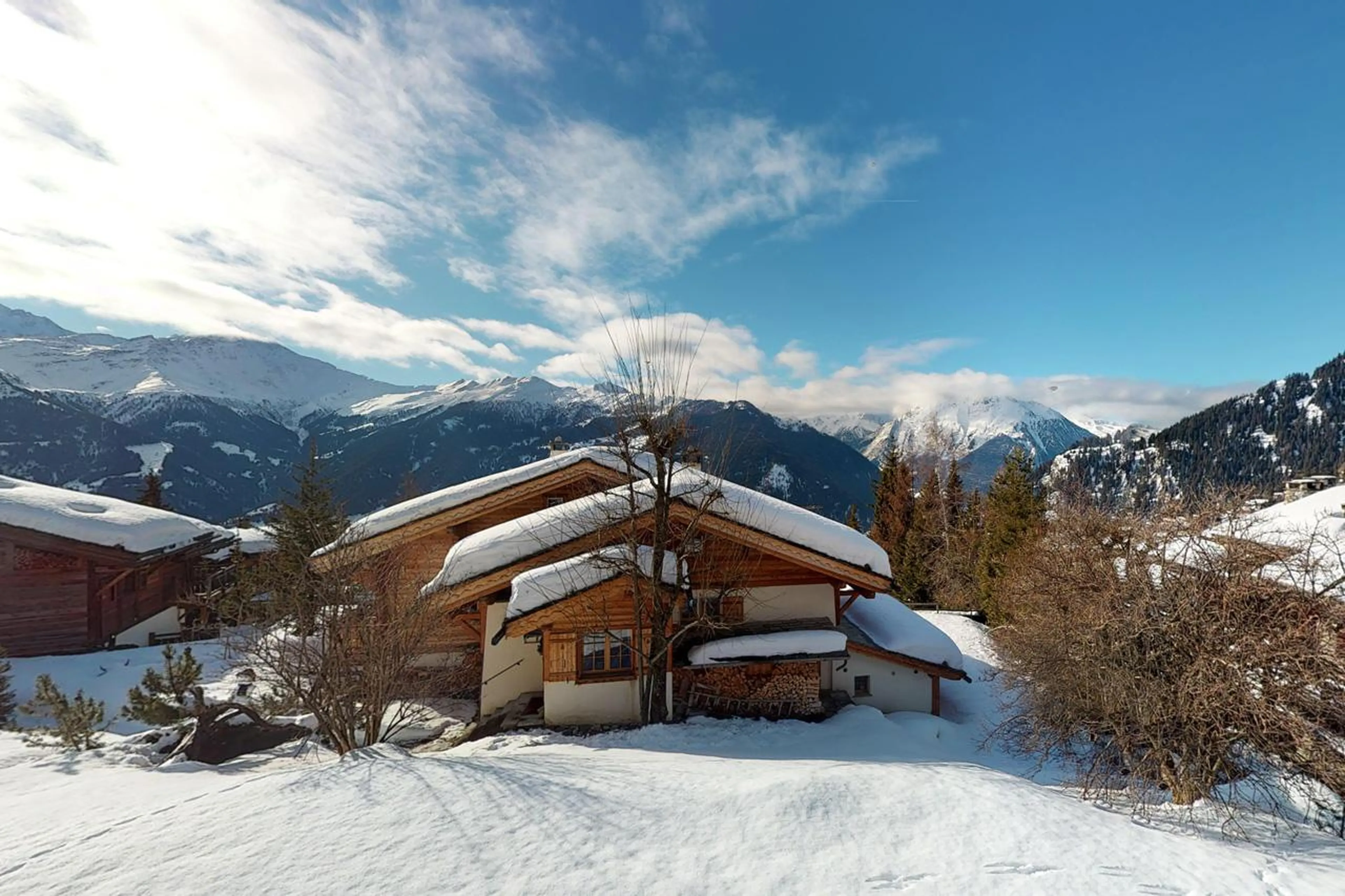 Exterior of Chalet Albert Luc in Verbier