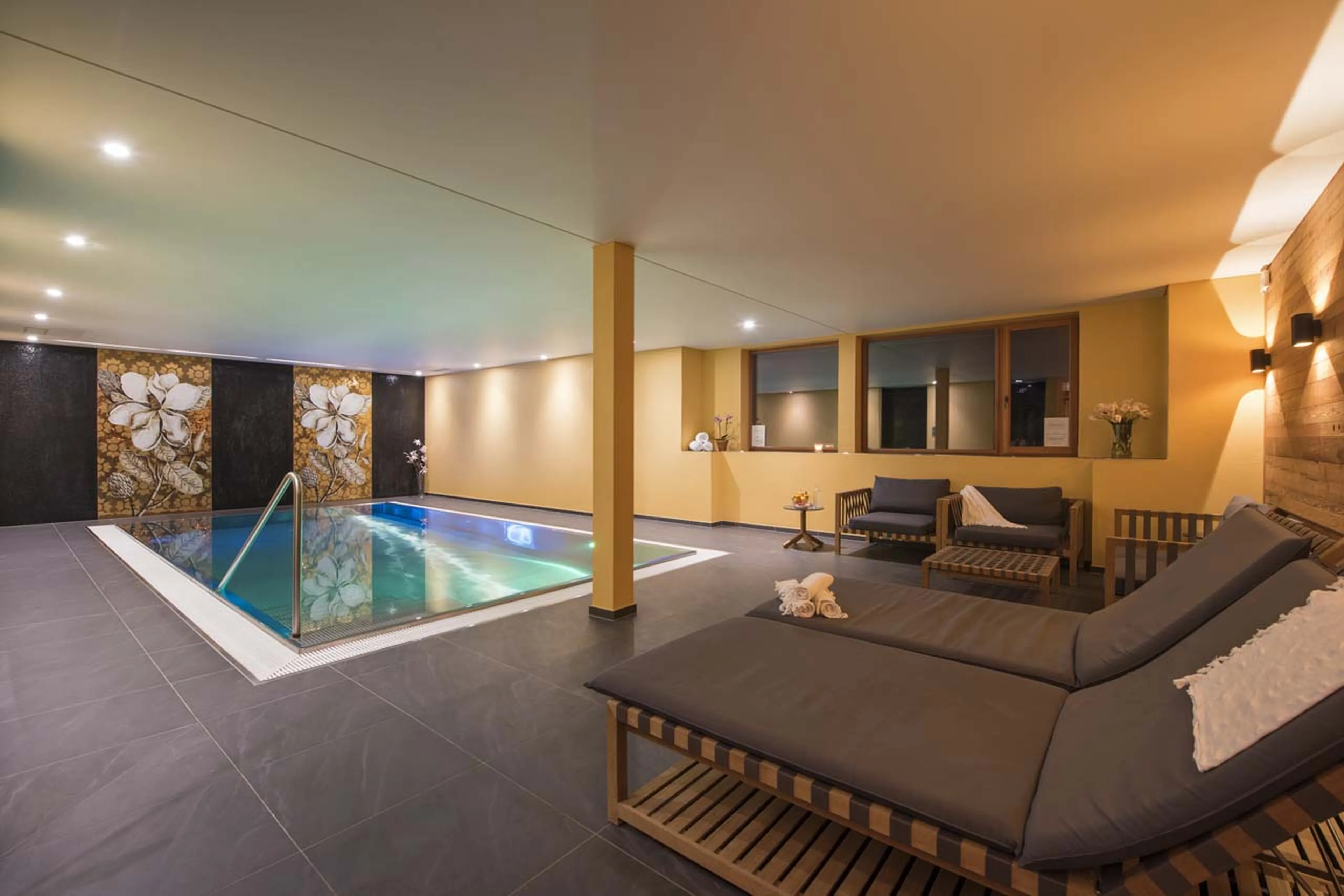 Spa pool at Chalet Alex in Zermatt