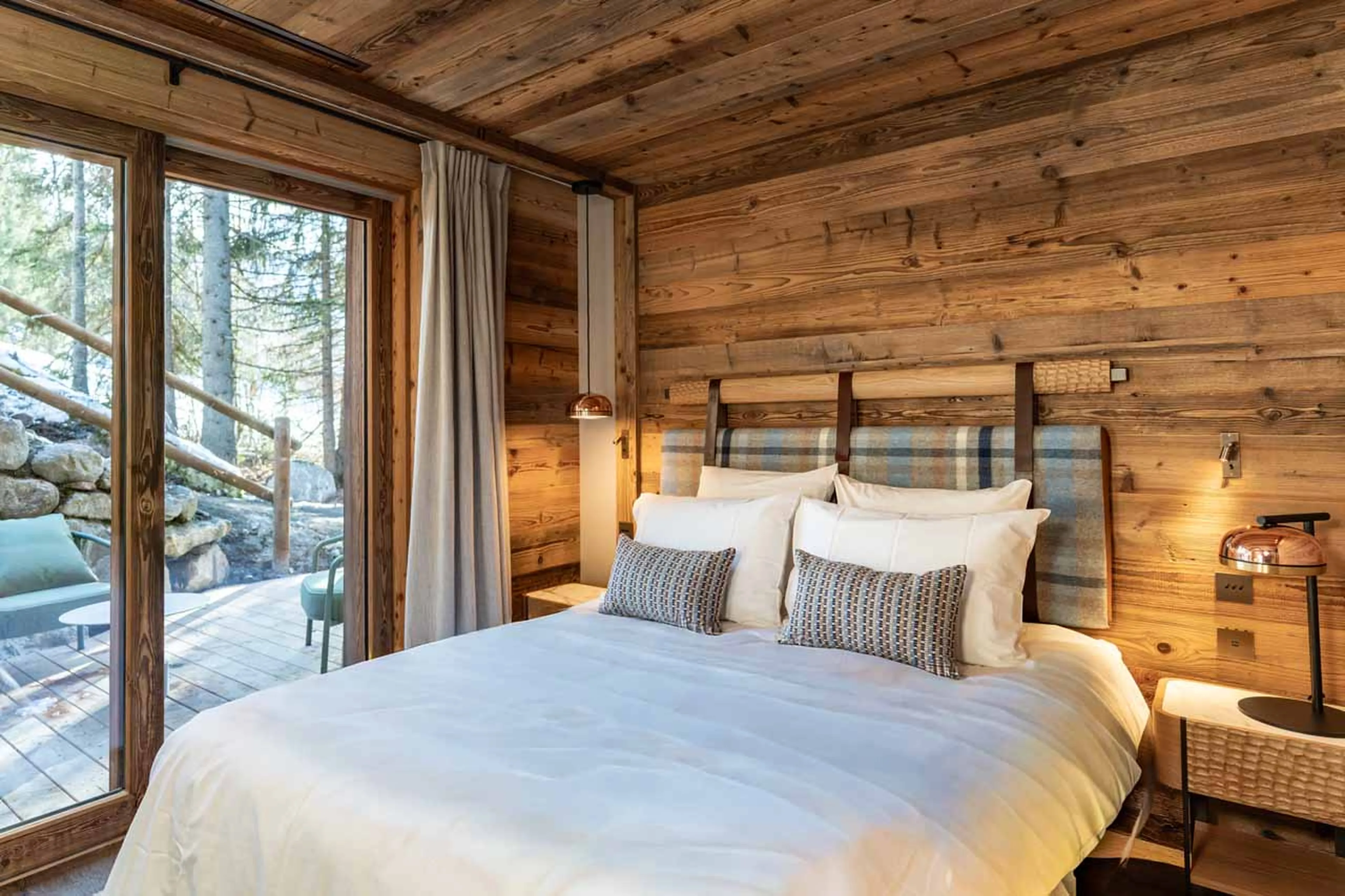 Bedroom 3 at Chalet Alice in Meribel