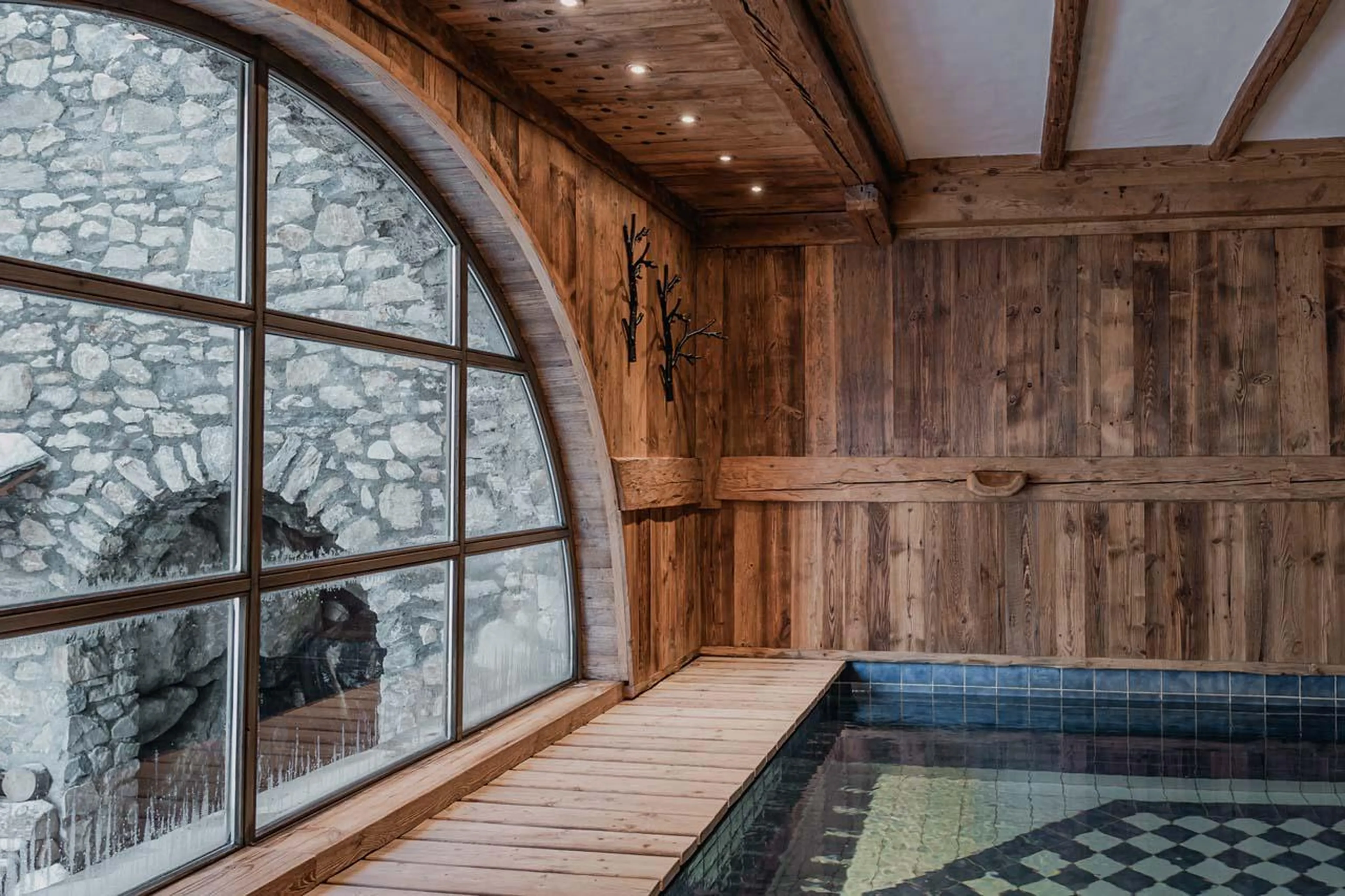 Indoor pool at Chalet Alice in Val d'Isere