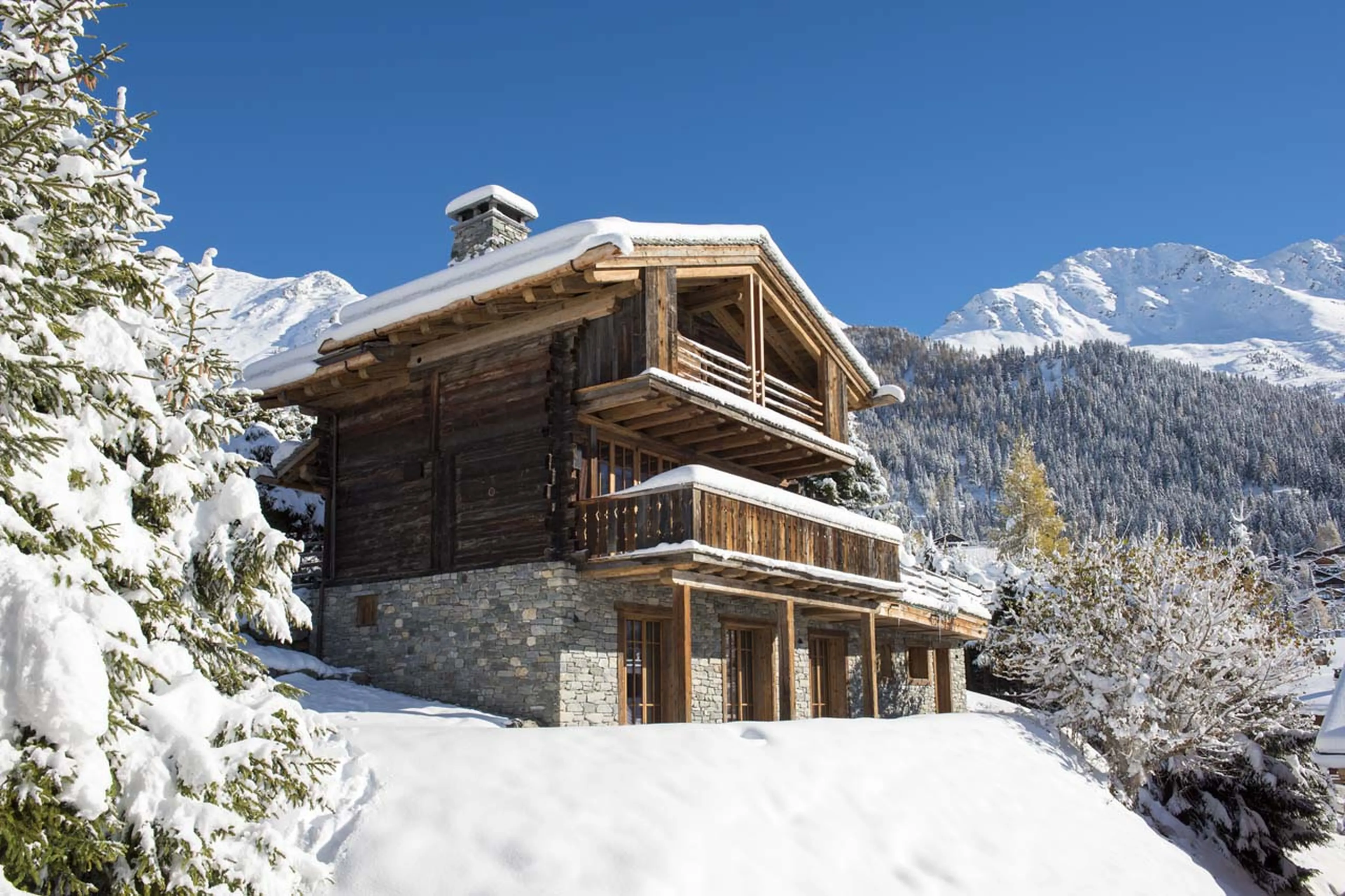 Exterior of Chalet Aline in Verbier
